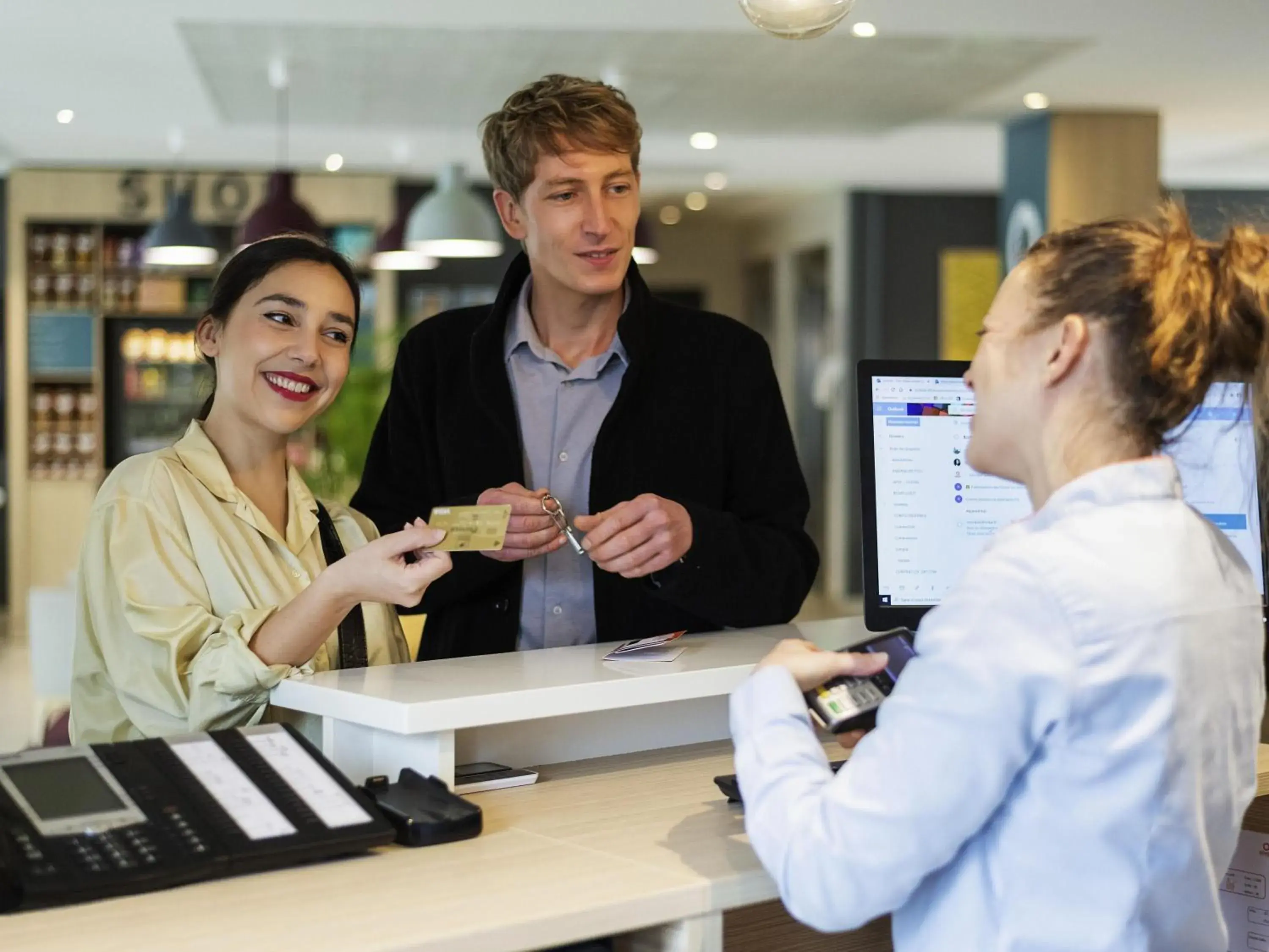 Property building in Aparthotel Adagio Access Le Havre Les Docks Property building in Aparthotel Adagio Access Le Havre Les Docks