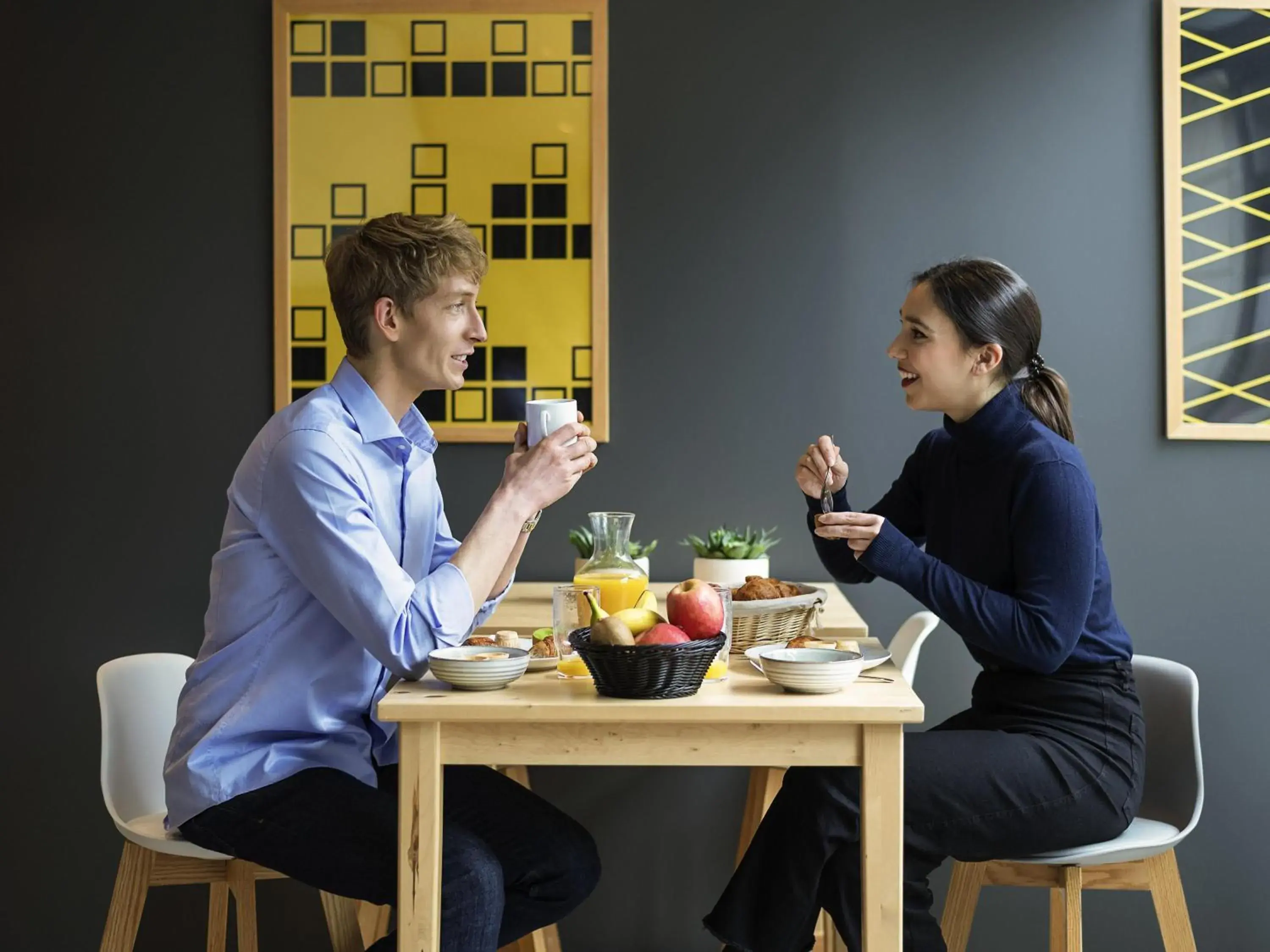 Breakfast in Aparthotel Adagio Access Le Havre Les Docks Breakfast in Aparthotel Adagio Access Le Havre Les Docks