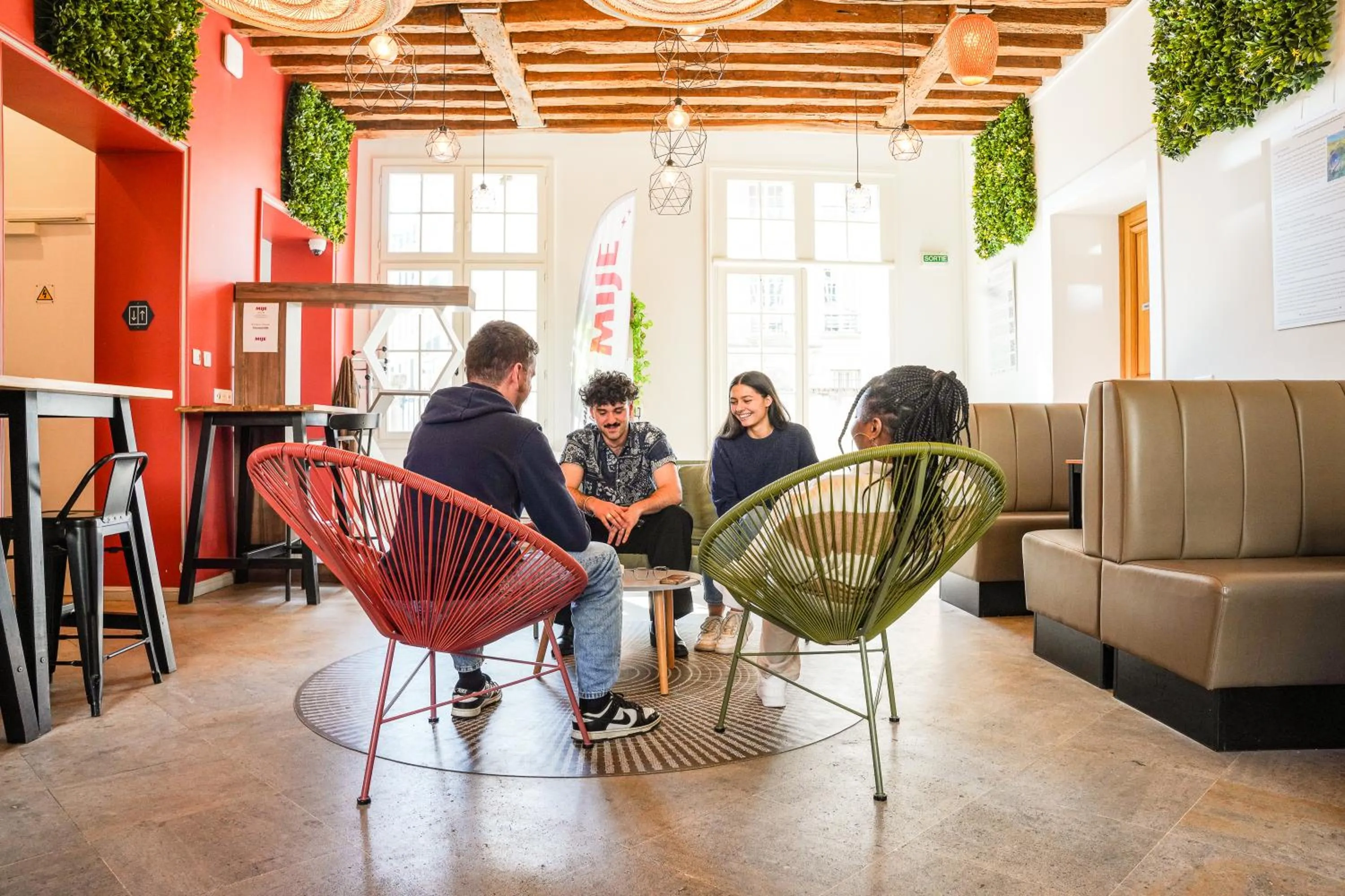 People in MIJE MARAIS Hostel