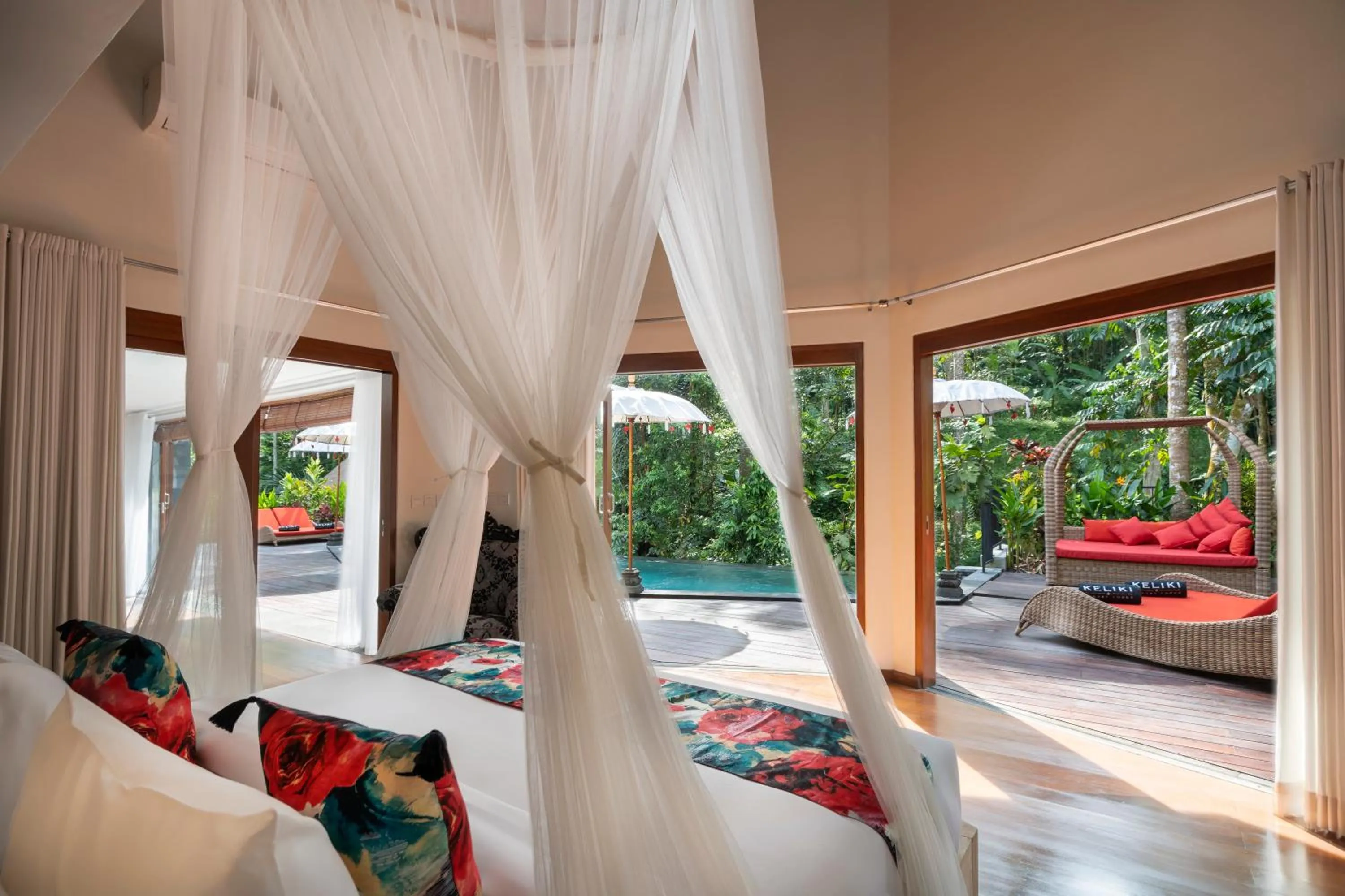 Bedroom, Bed in Keliki Luxury Lodge