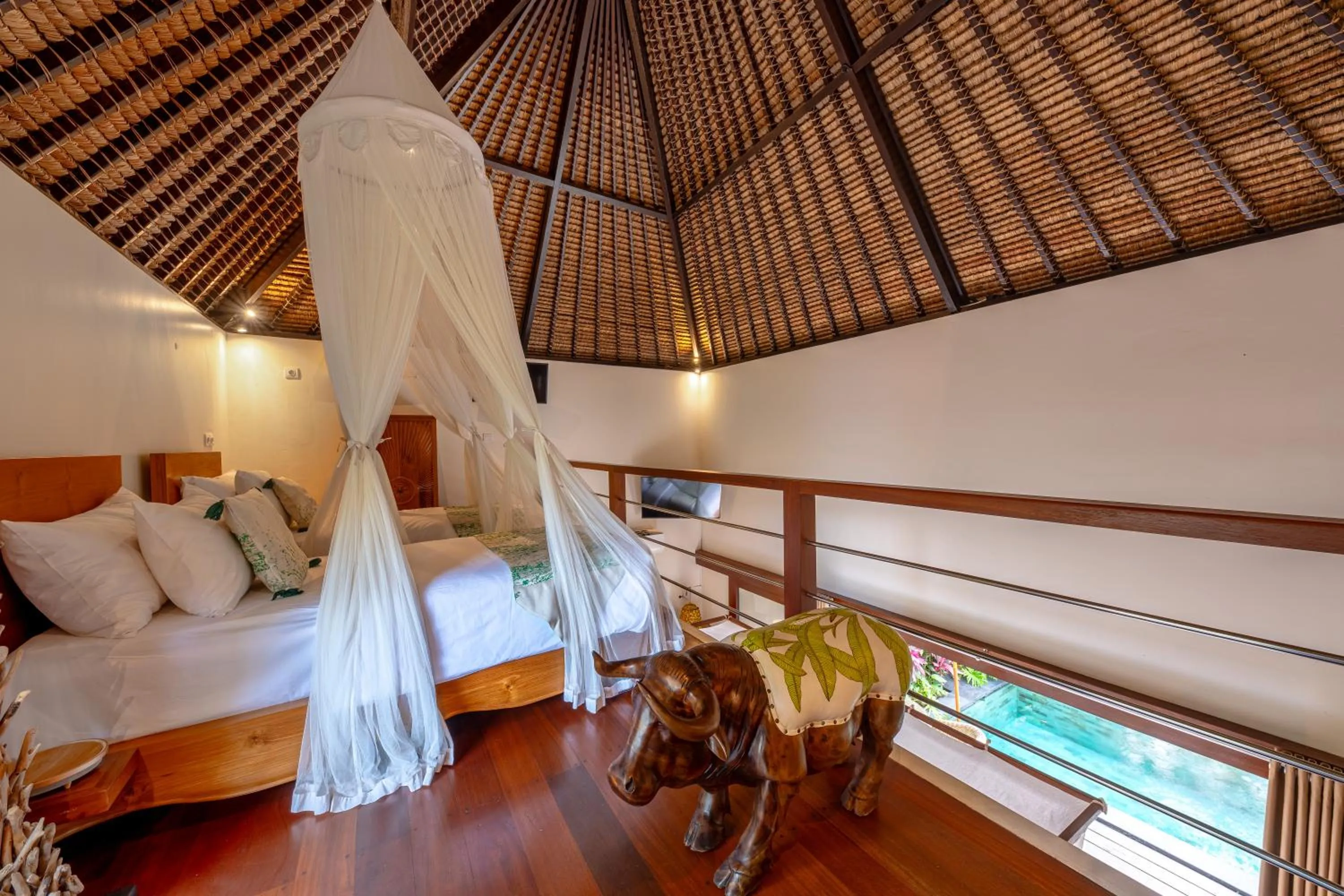 Bedroom, Bed in Keliki Luxury Lodge