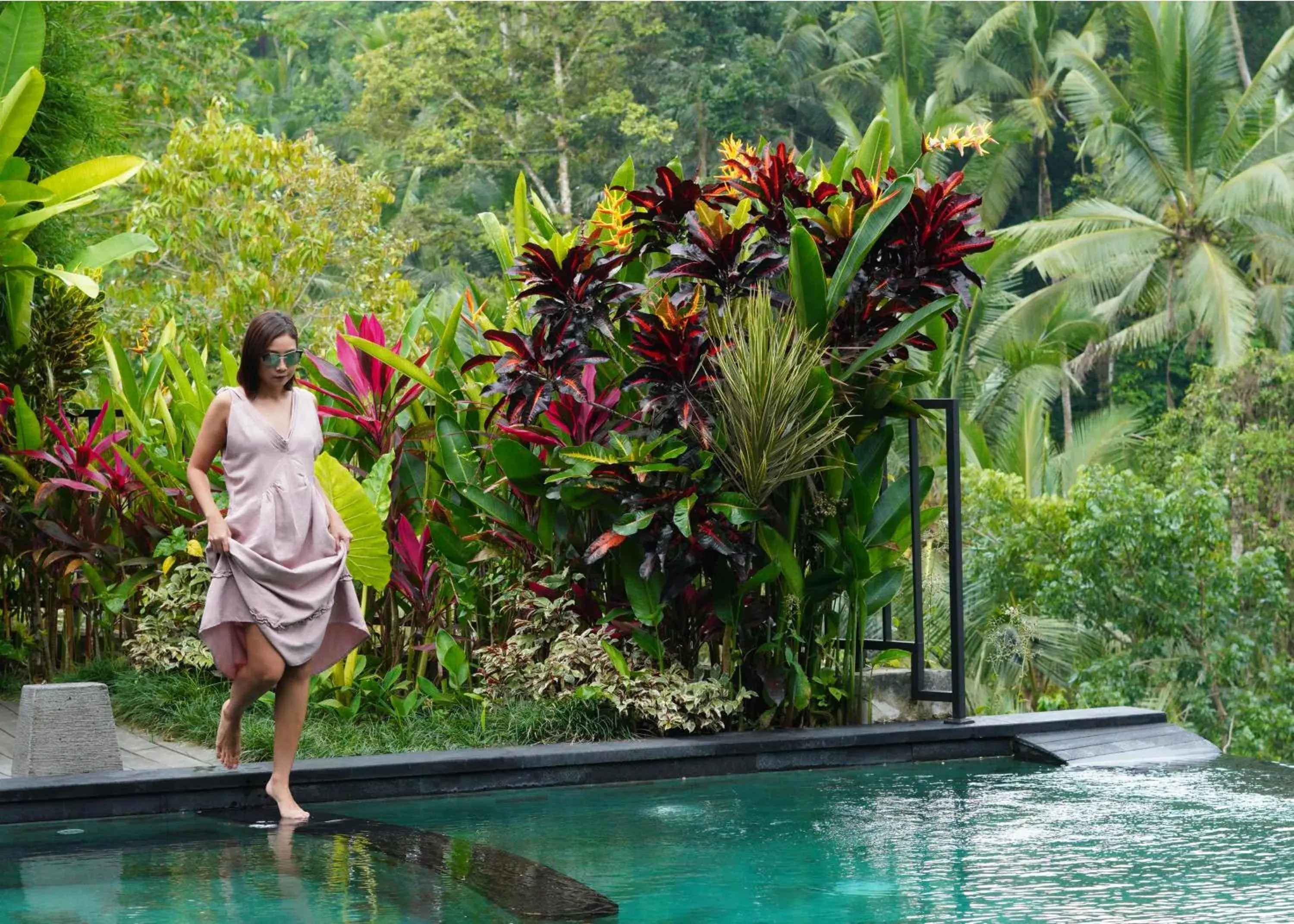 Swimming pool in Keliki Luxury Lodge Swimming pool in Keliki Luxury Lodge