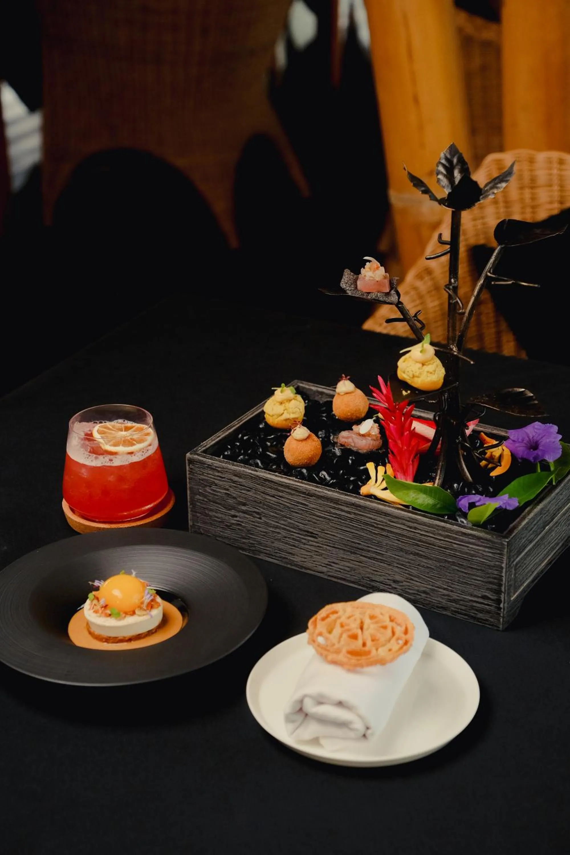 Food and drinks in Keliki Luxury Lodge