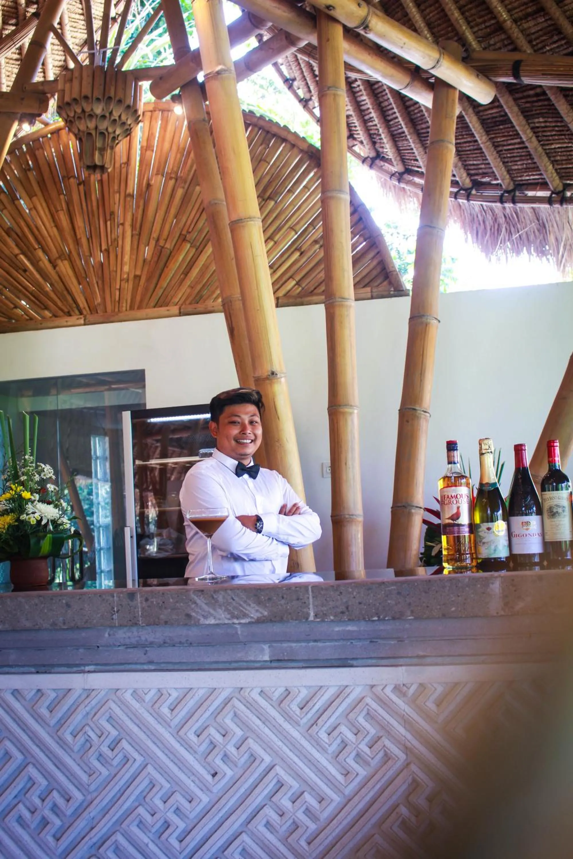 Lounge or bar in Keliki Luxury Lodge