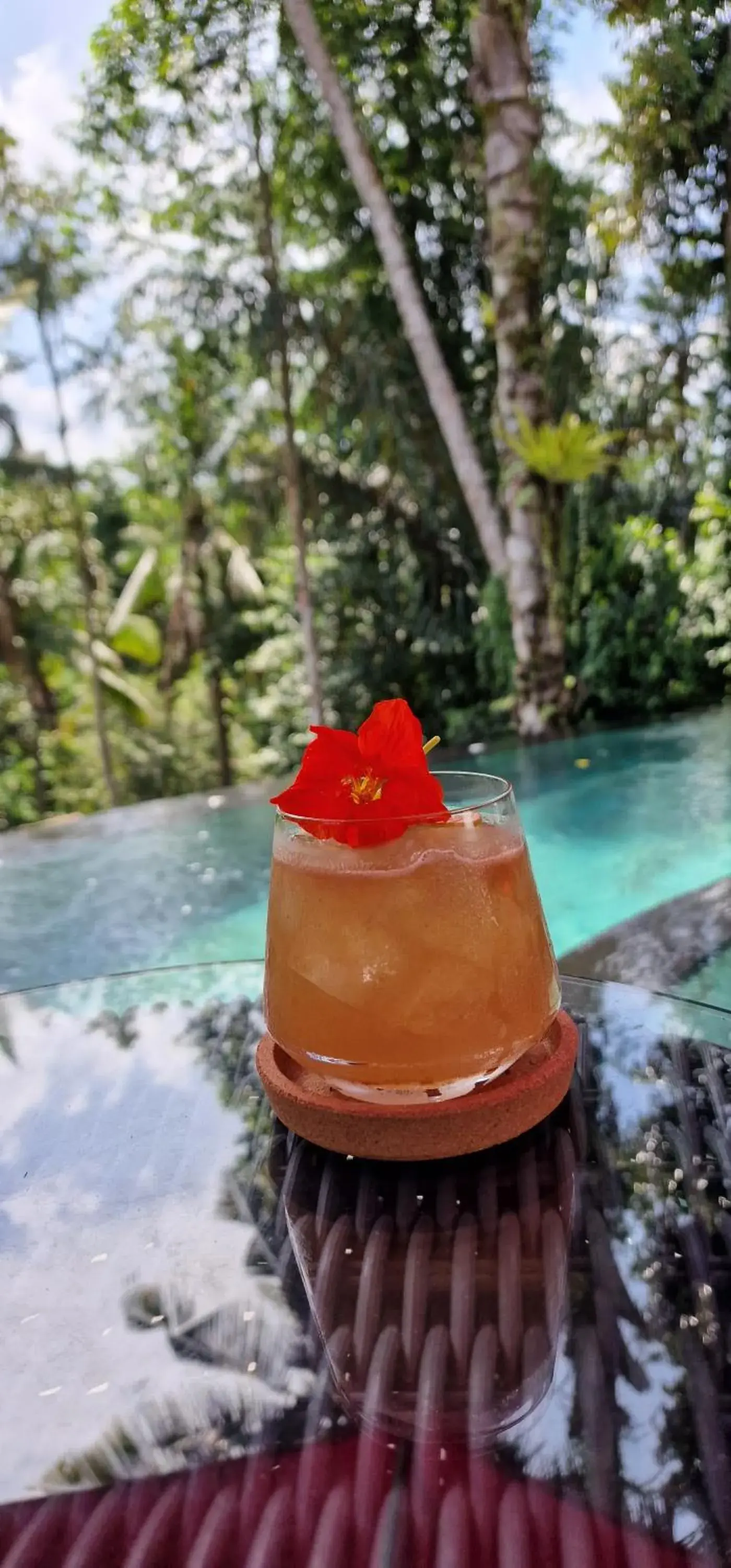 Pool view in Keliki Luxury Lodge Pool view in Keliki Luxury Lodge