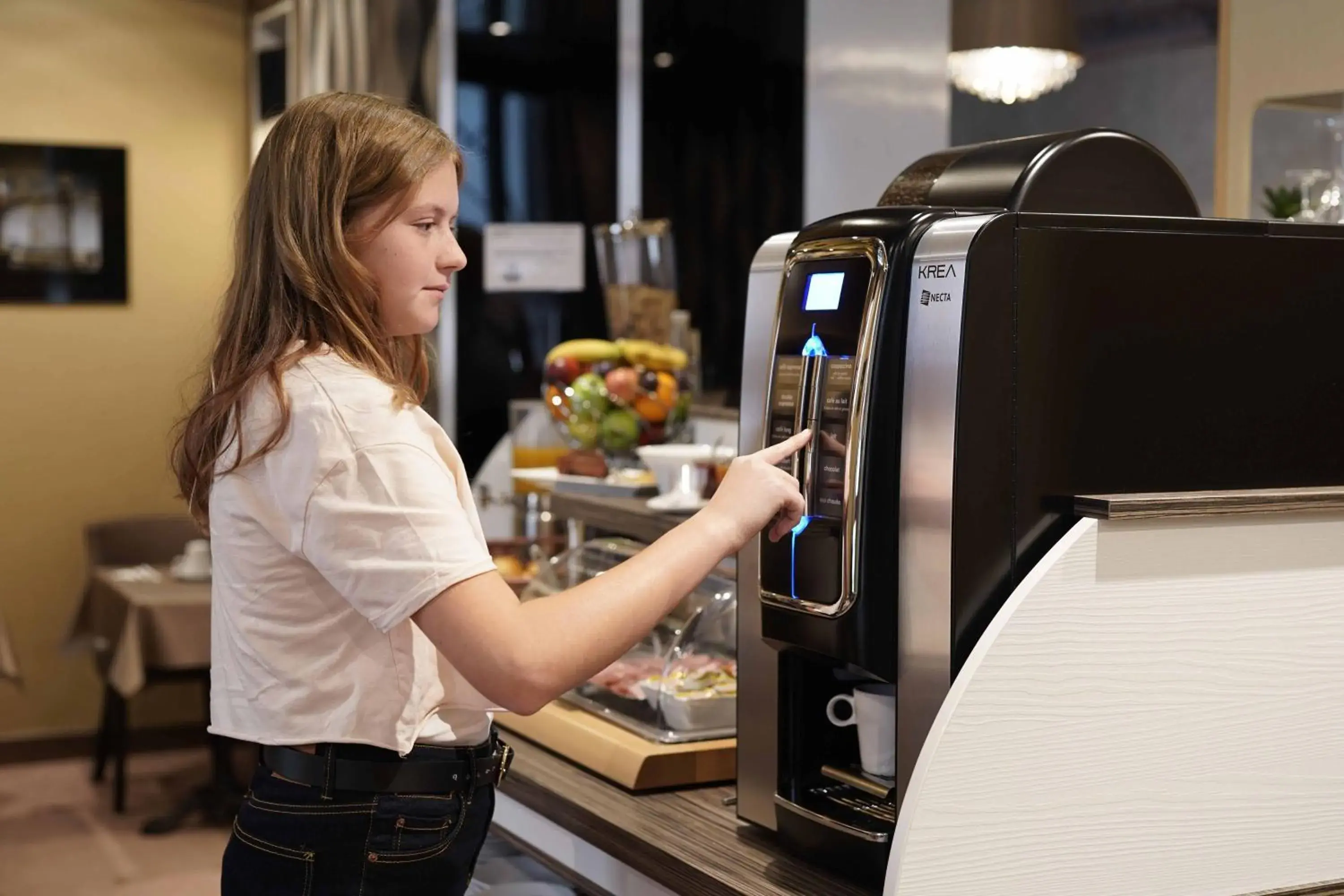 Buffet breakfast in Cit'Hotel La Résidence Buffet breakfast in Cit'Hotel La Résidence