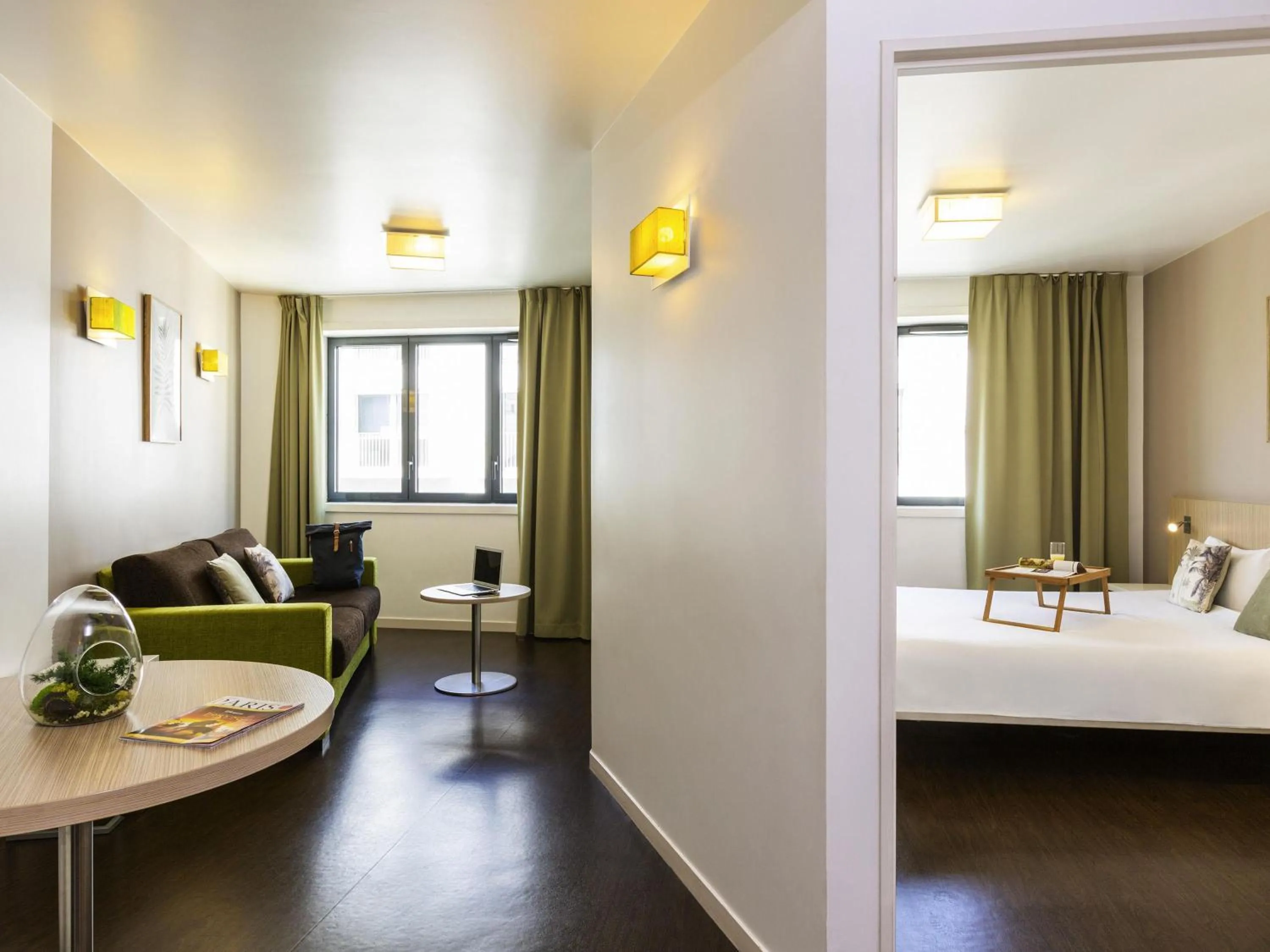 Bedroom, Bed in Aparthotel Adagio Access Paris Reuilly