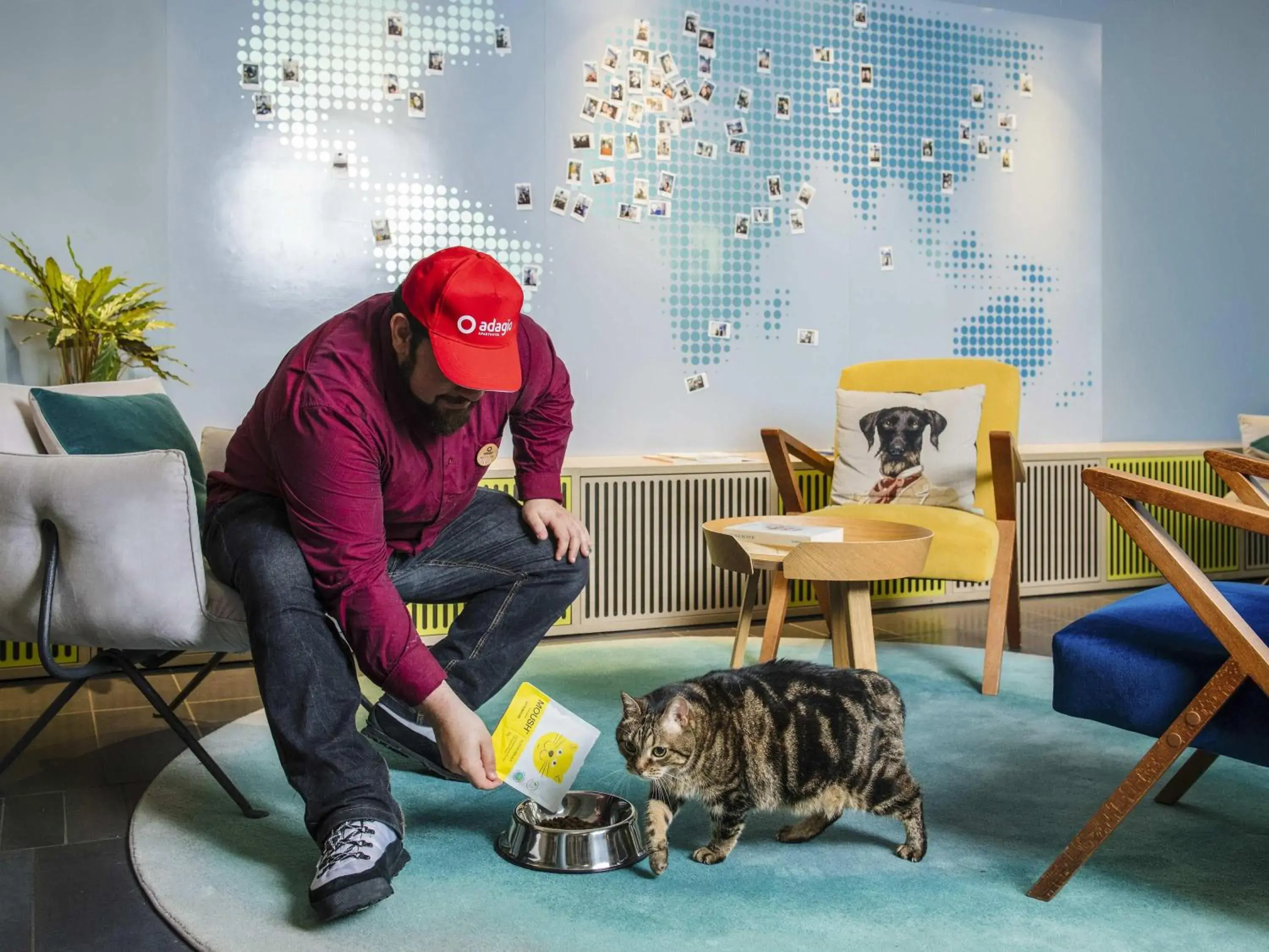 Lobby or reception in Aparthotel Adagio Access Paris Reuilly Lobby or reception in Aparthotel Adagio Access Paris Reuilly