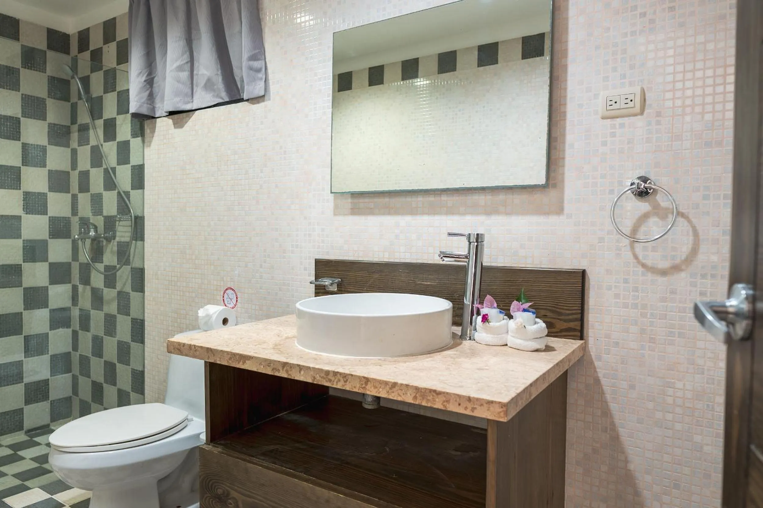 Bathroom in Hotel Silvestre