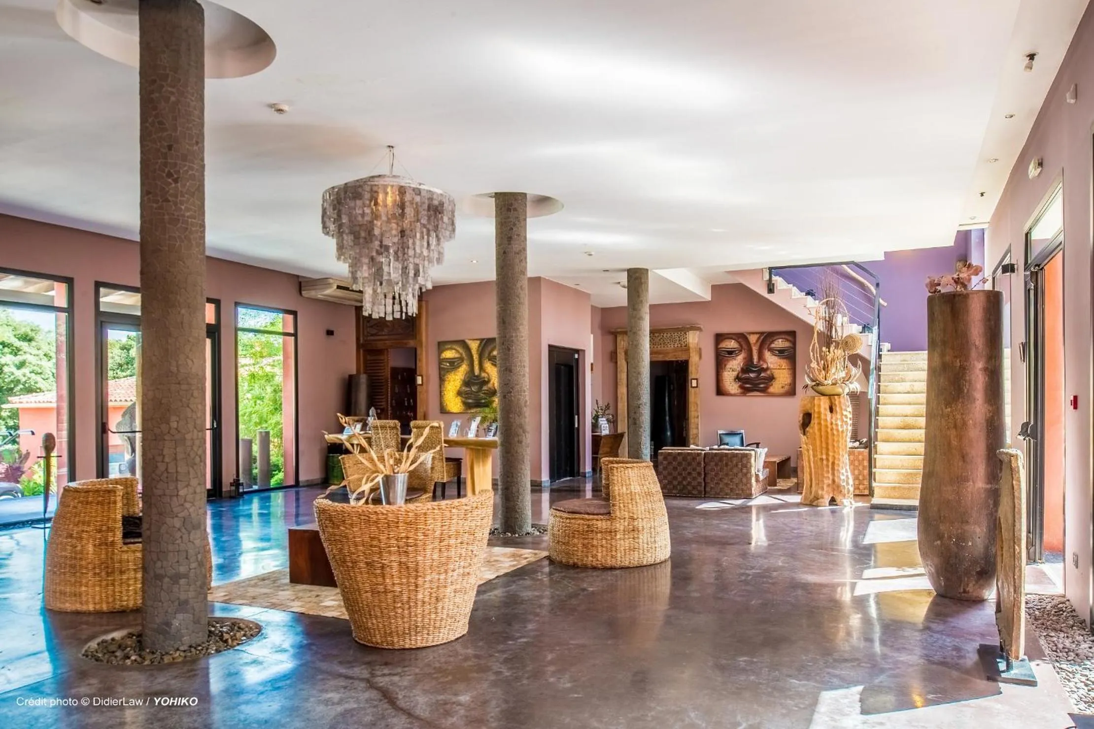Lobby or reception in Hotel restaurant Spa Disini Montpellier Est, The Originals Relais