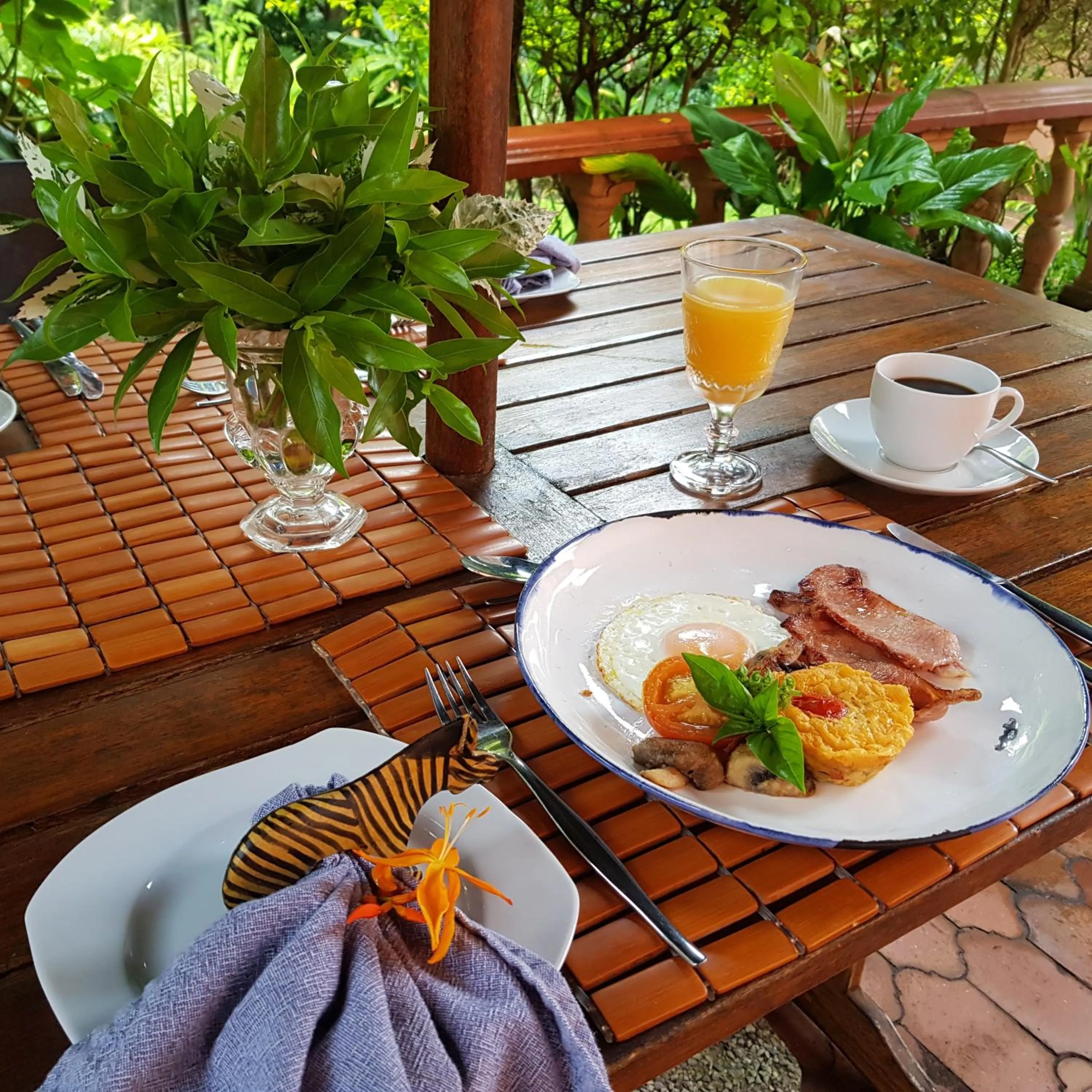 Breakfast in Santa Lucia Guest House