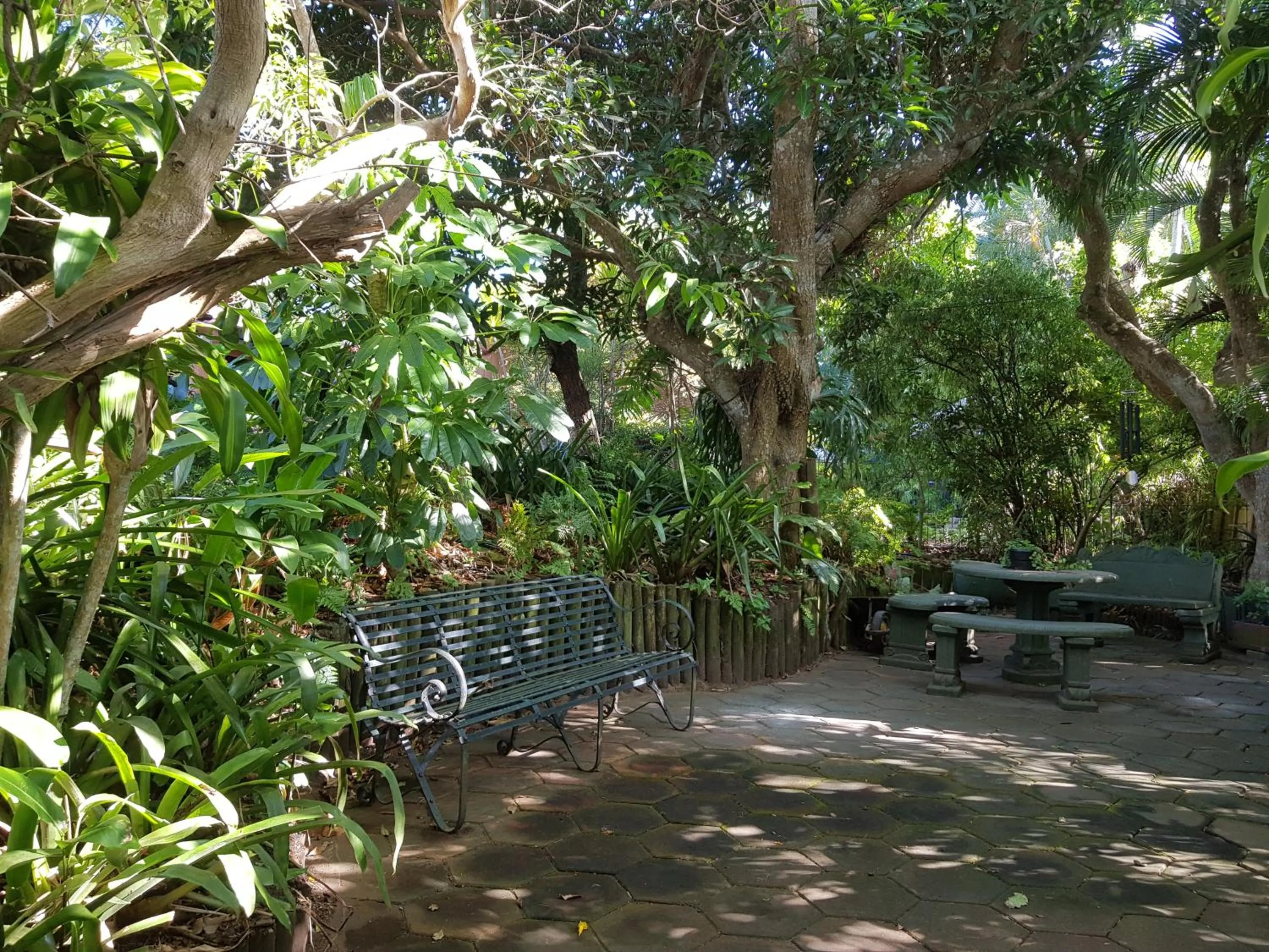 Patio in Santa Lucia Guest House