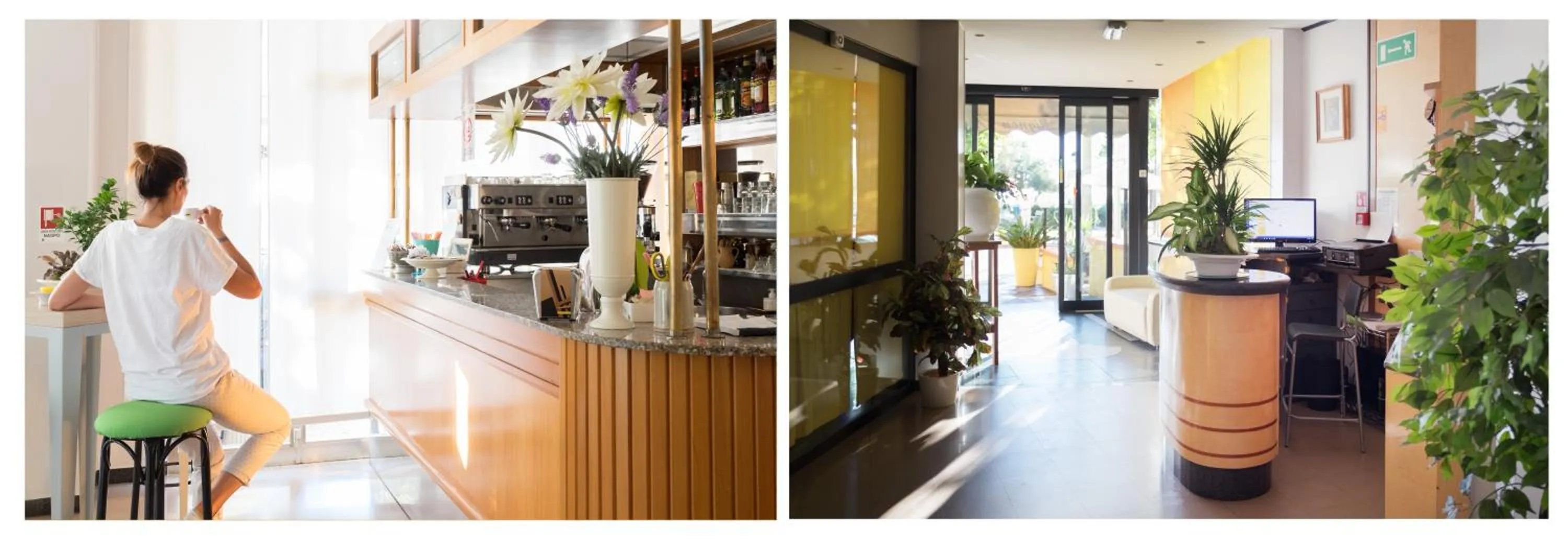 Lobby or reception in Hotel Mignon Riccione Fronte Mare