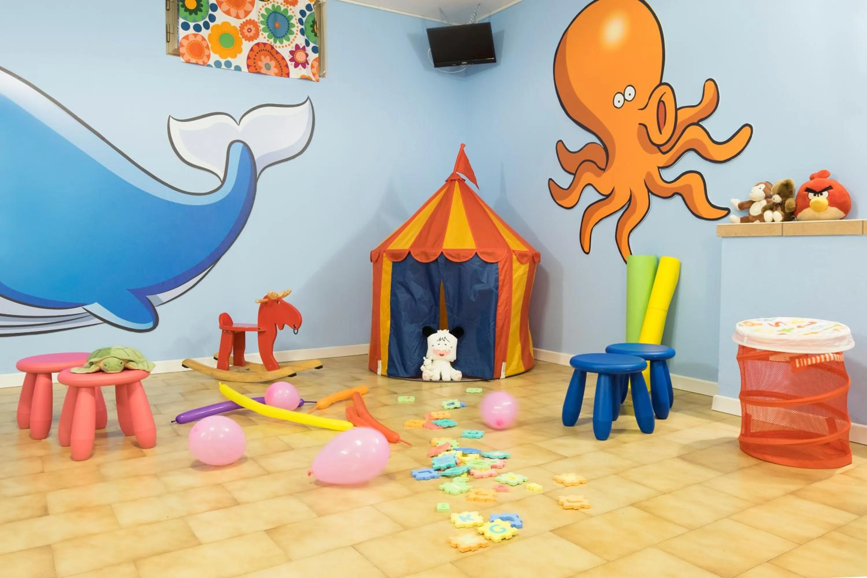 Garden in Hotel Mignon Riccione Fronte Mare