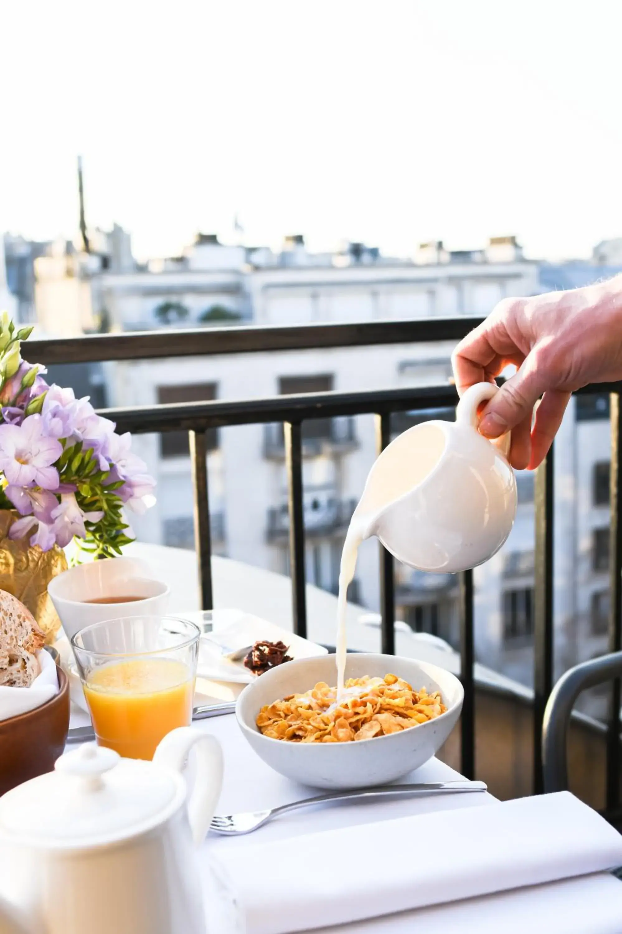 Food close-up in Grand Hôtel Champs-Elysées Food close-up in Grand Hôtel Champs-Elysées