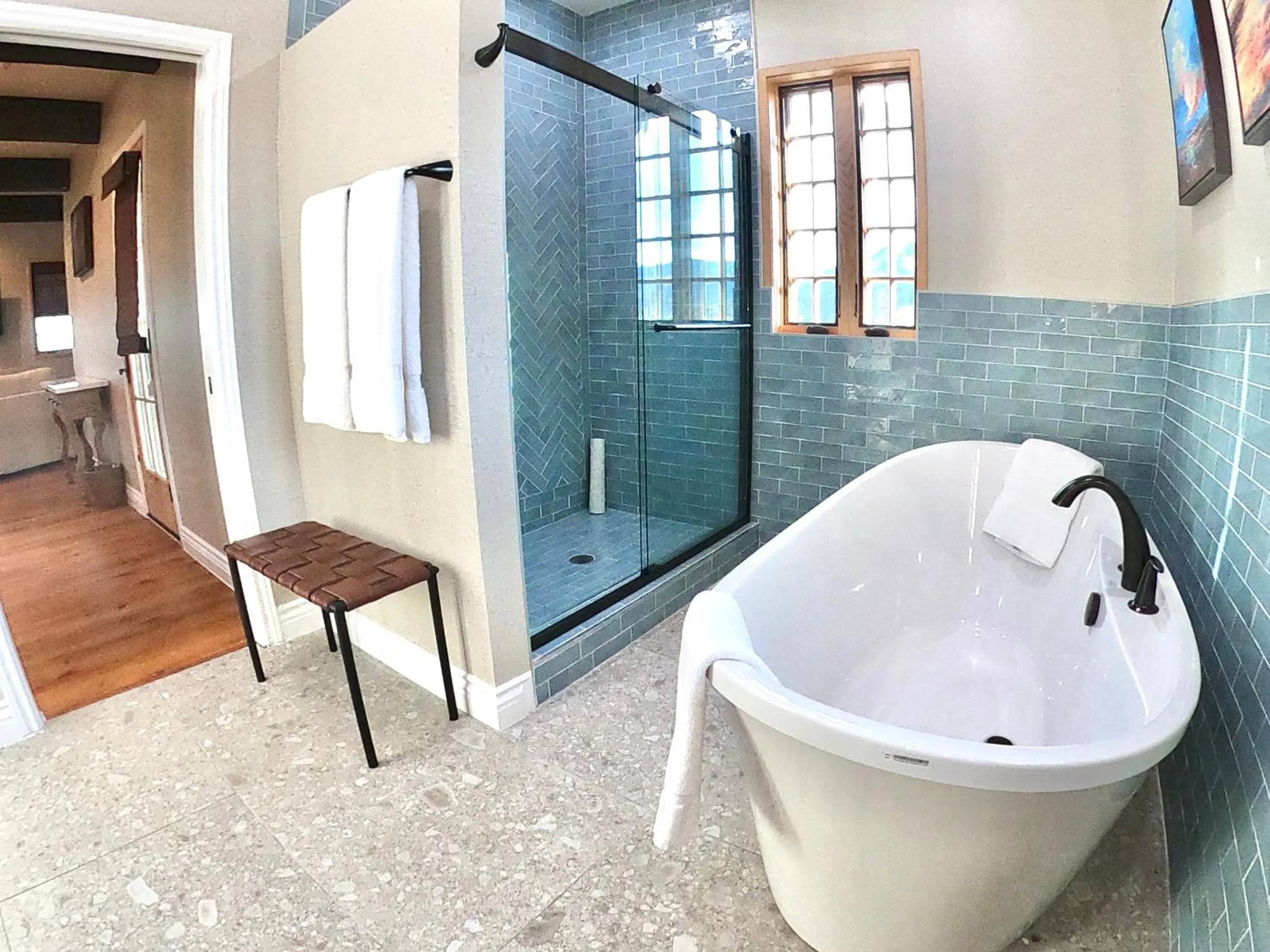 Bathroom in Zane Grey Pueblo Hotel