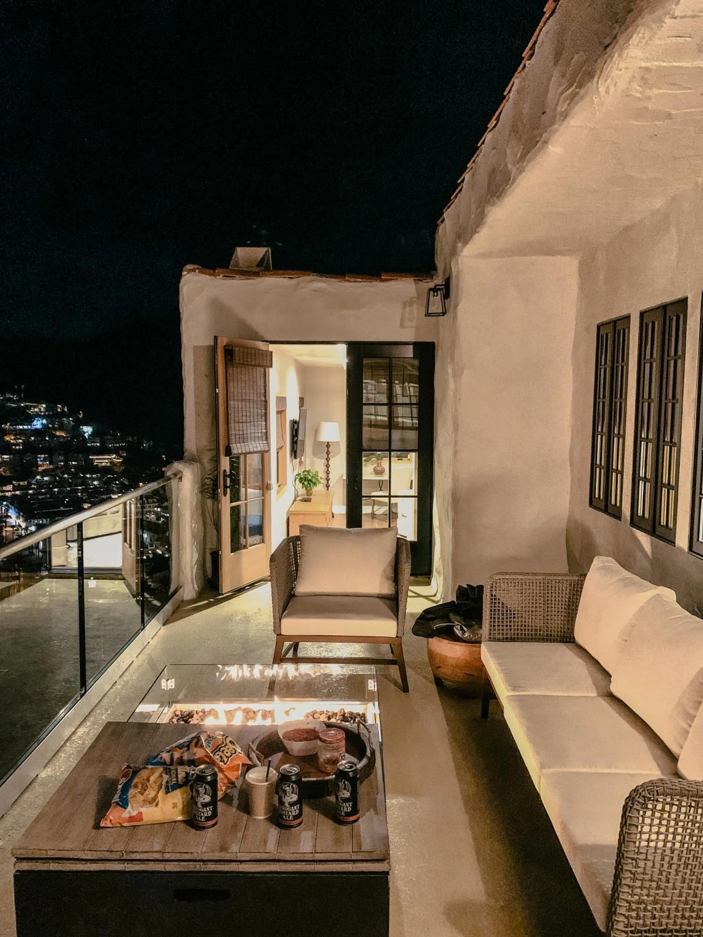 Night in Zane Grey Pueblo Hotel