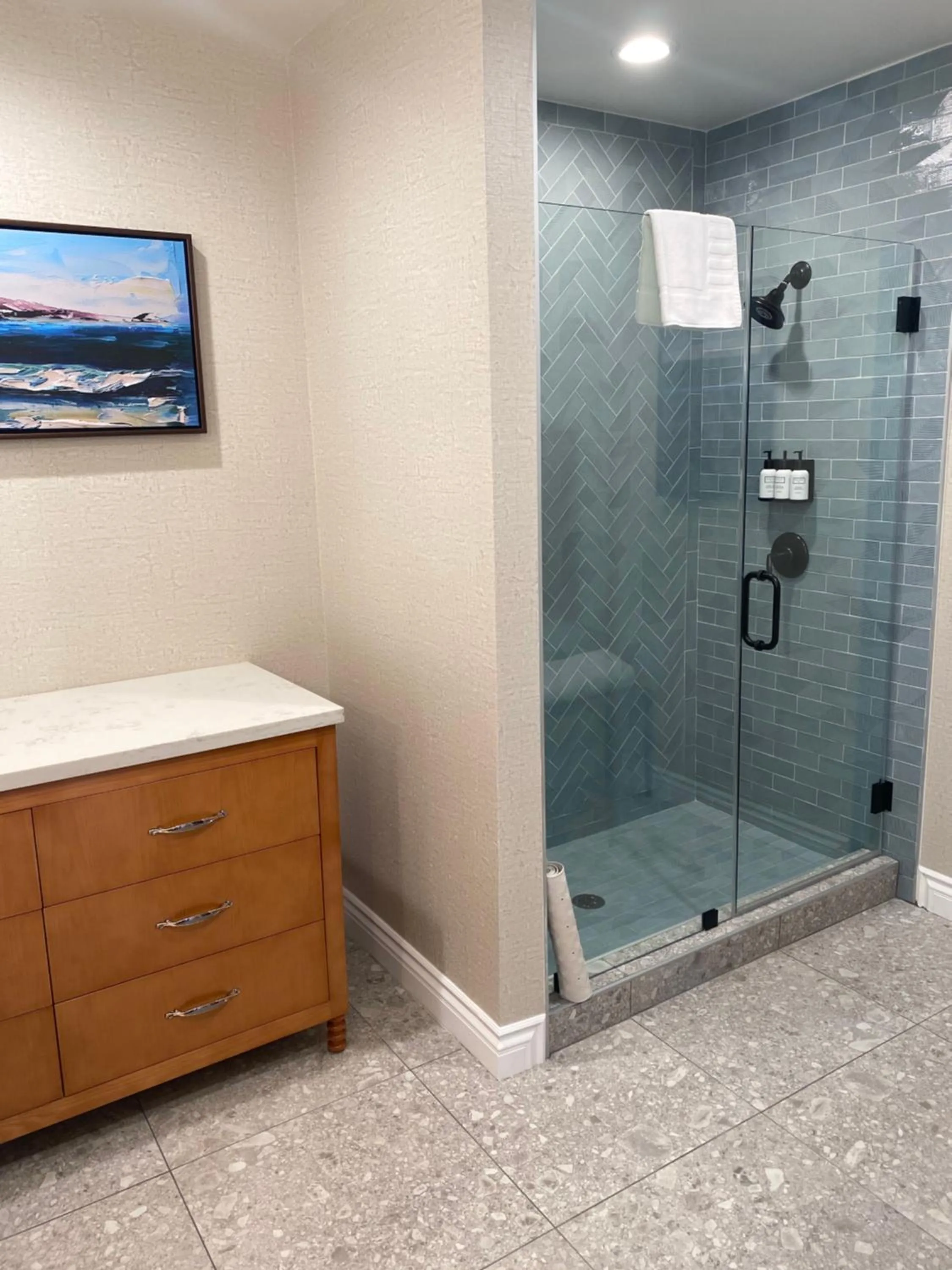 Shower in Zane Grey Pueblo Hotel