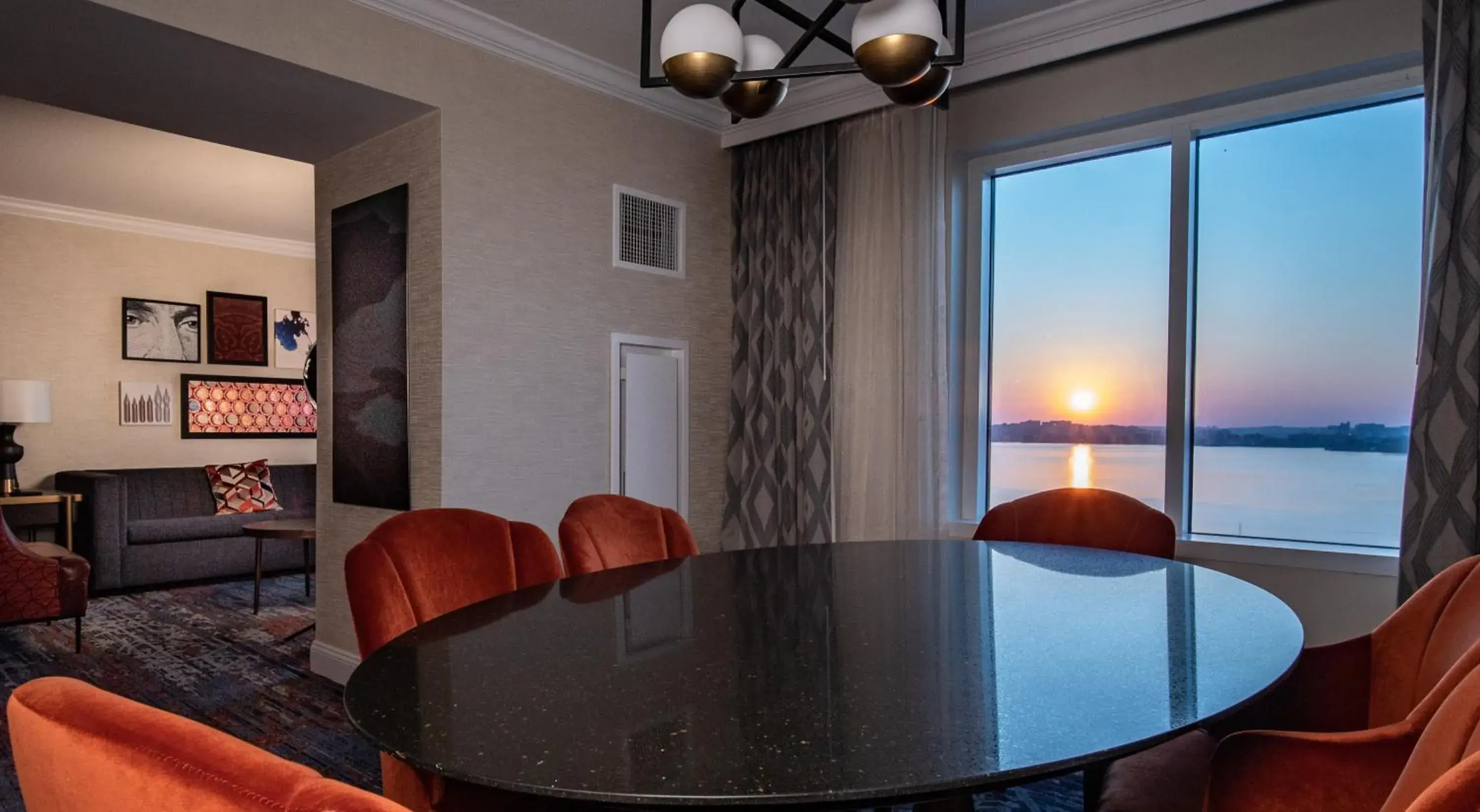 River View, 1 Bedroom Suite, 1 King in Gaylord National Resort & Convention Center River View, 1 Bedroom Suite, 1 King in Gaylord National Resort & Convention Center