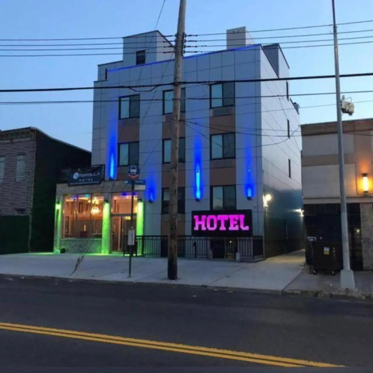 Property building in Umbrella Hotel Brooklyn - Newly Renovated