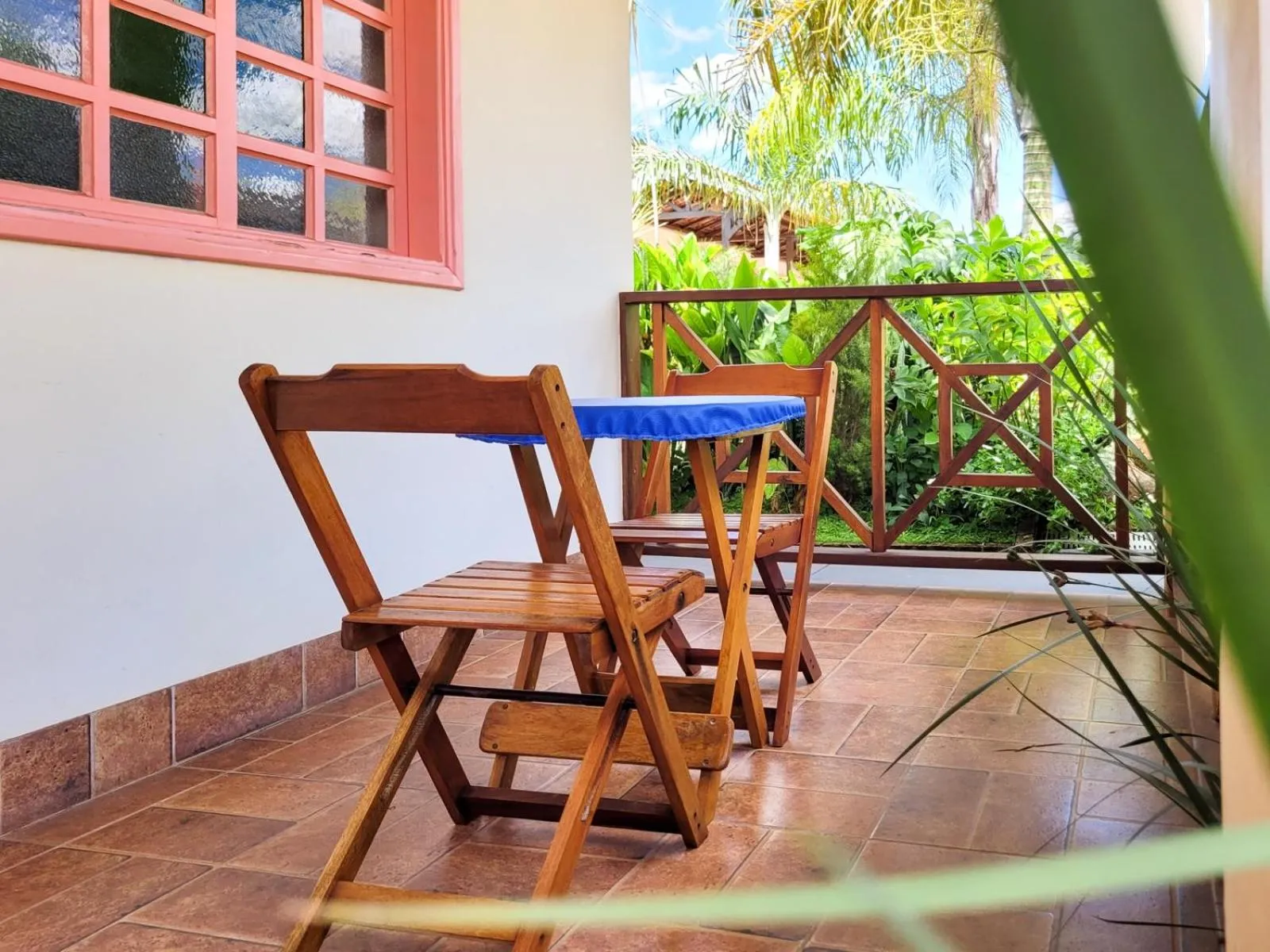 Patio in Pousada Ouro Preto de Bonito