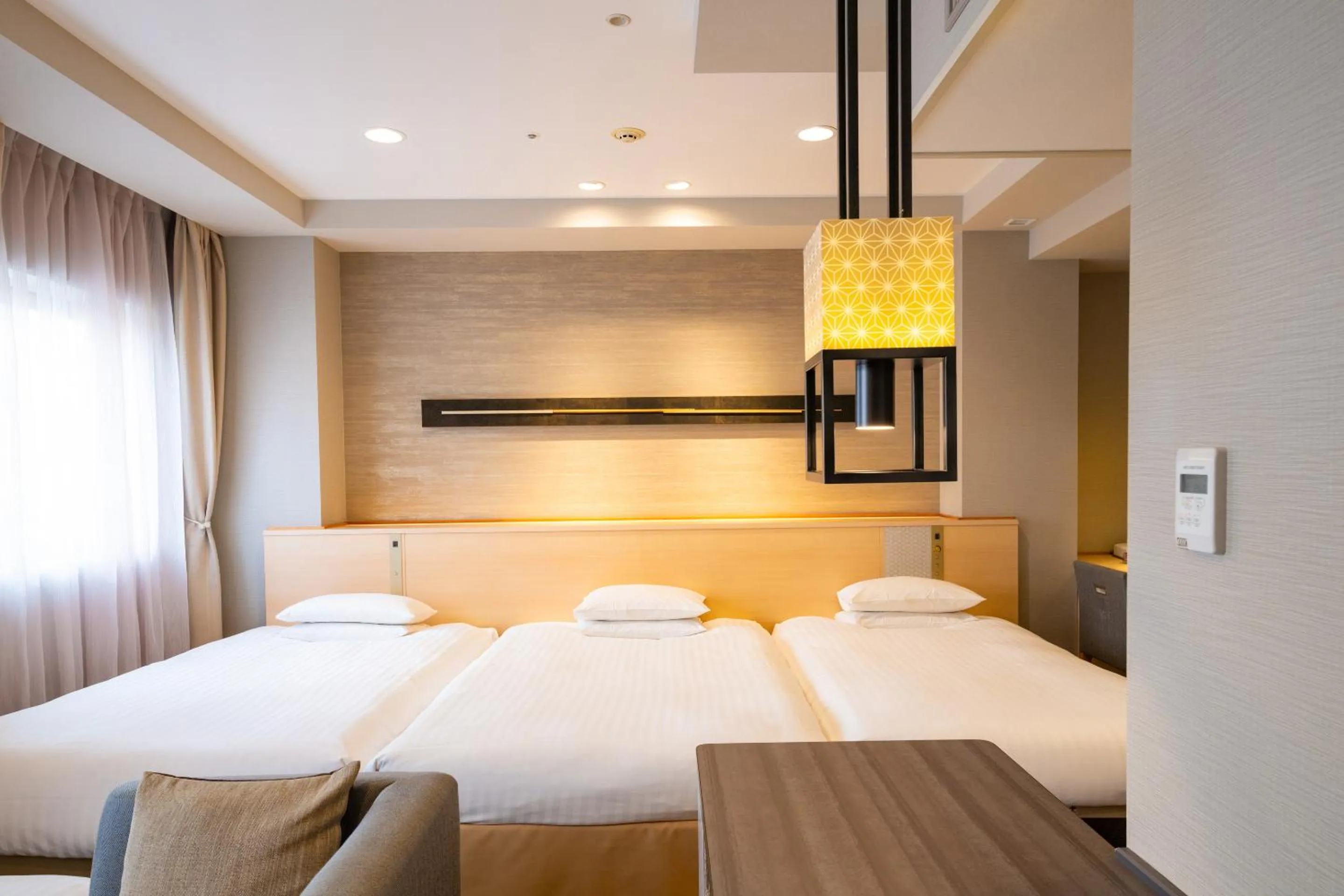 Bed in KKR Hotel Kanazawa