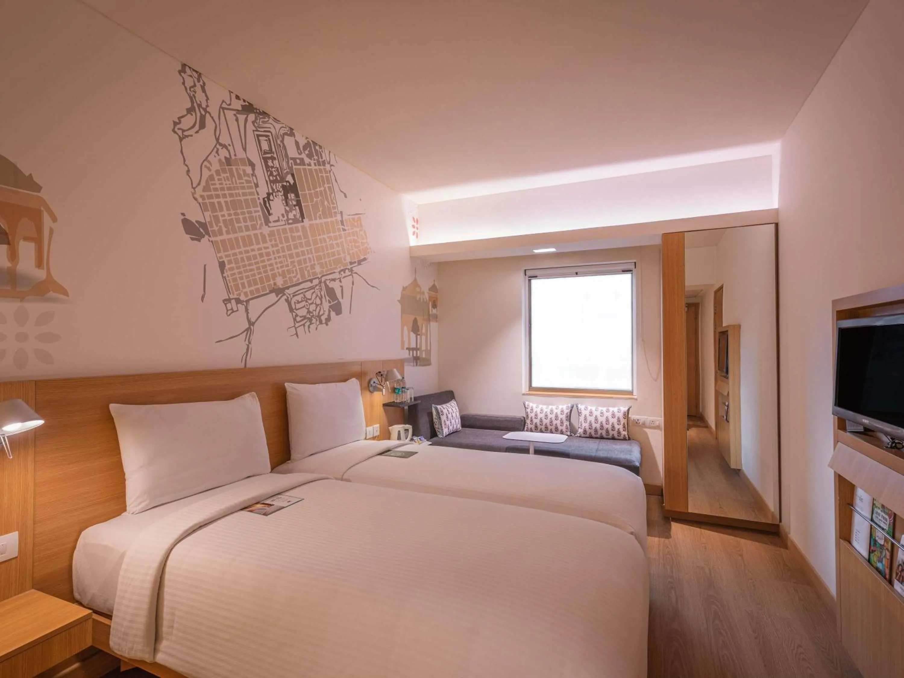 Bedroom, Bed in ibis Jaipur City Centre - An Accor Brand