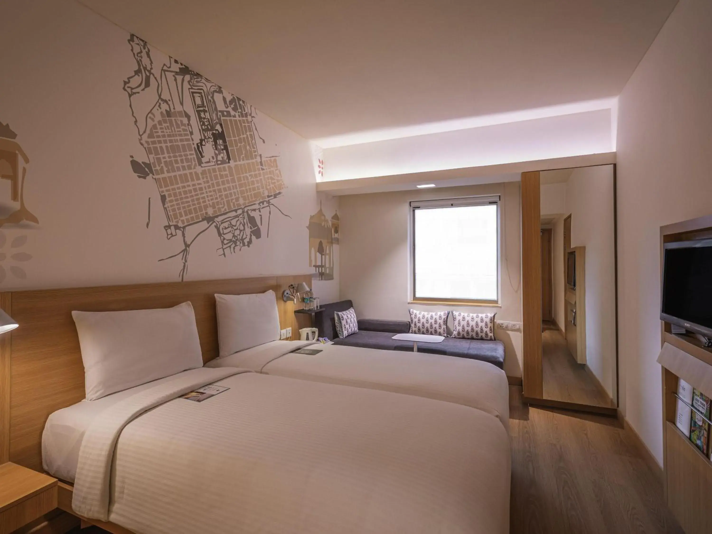 Bedroom, Bed in ibis Jaipur City Centre - An Accor Brand Bedroom, Bed in ibis Jaipur City Centre - An Accor Brand