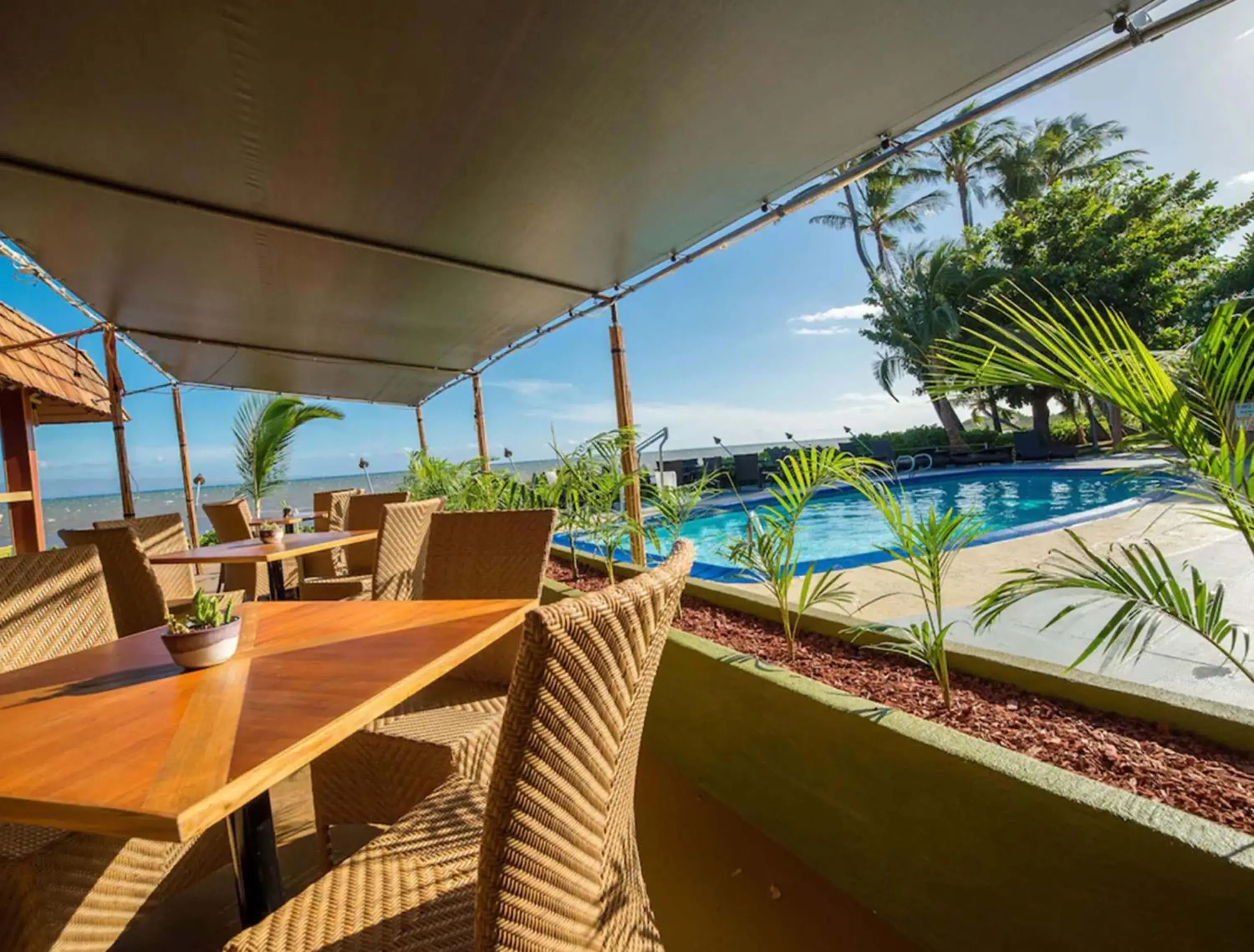 Pool view in Hotel Moloka'i Pool view in Hotel Moloka'i