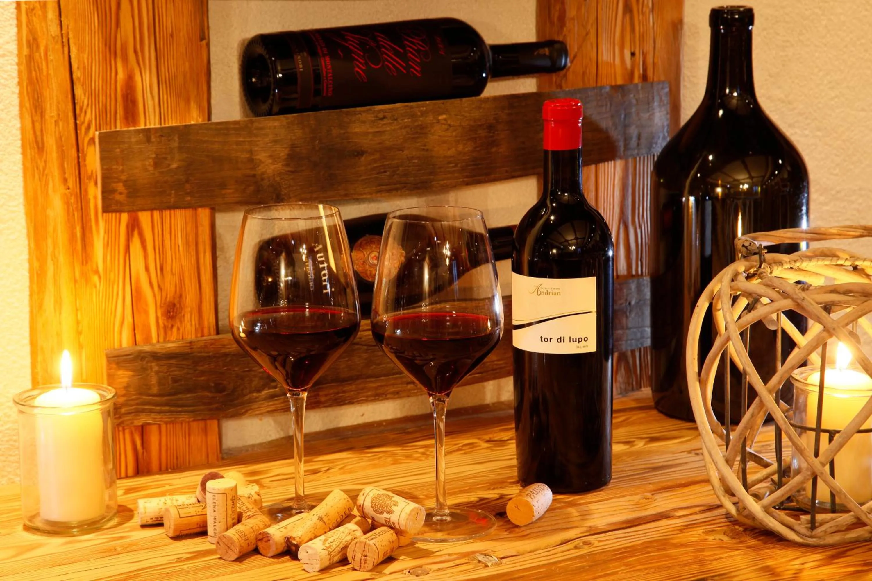 Alcoholic drinks in Hotel Ratschingserhof