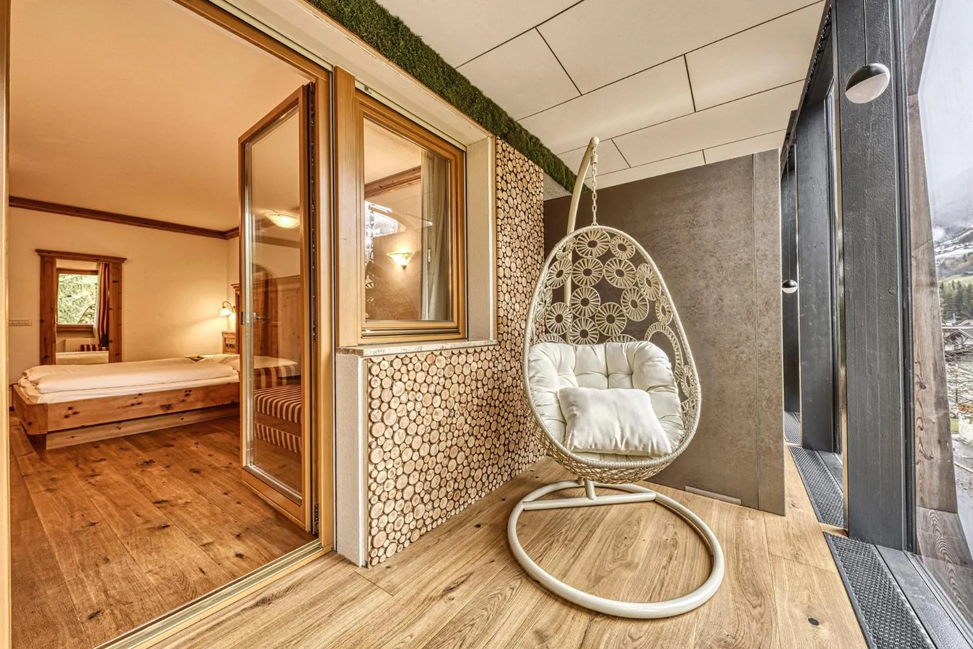 Bed in Hotel Ratschingserhof