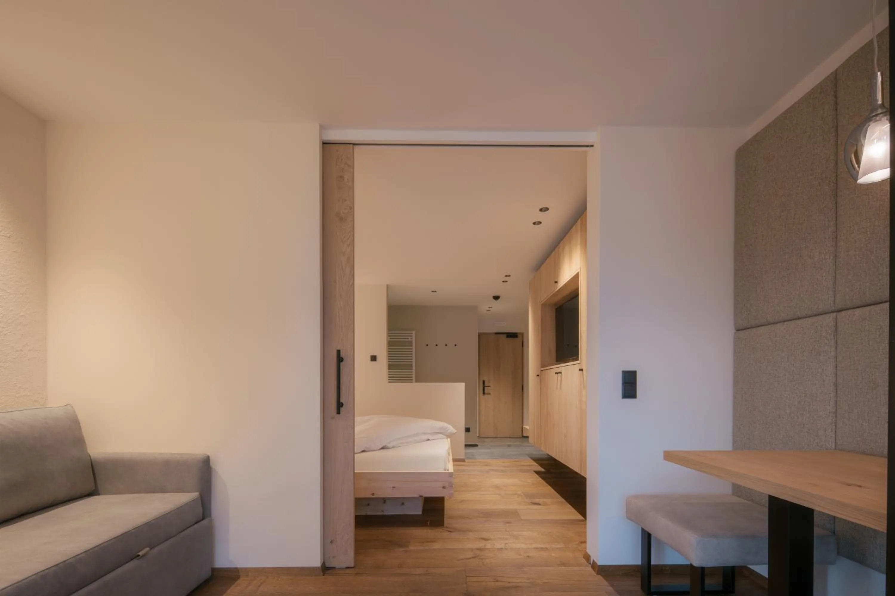 Bed in Hotel Ratschingserhof