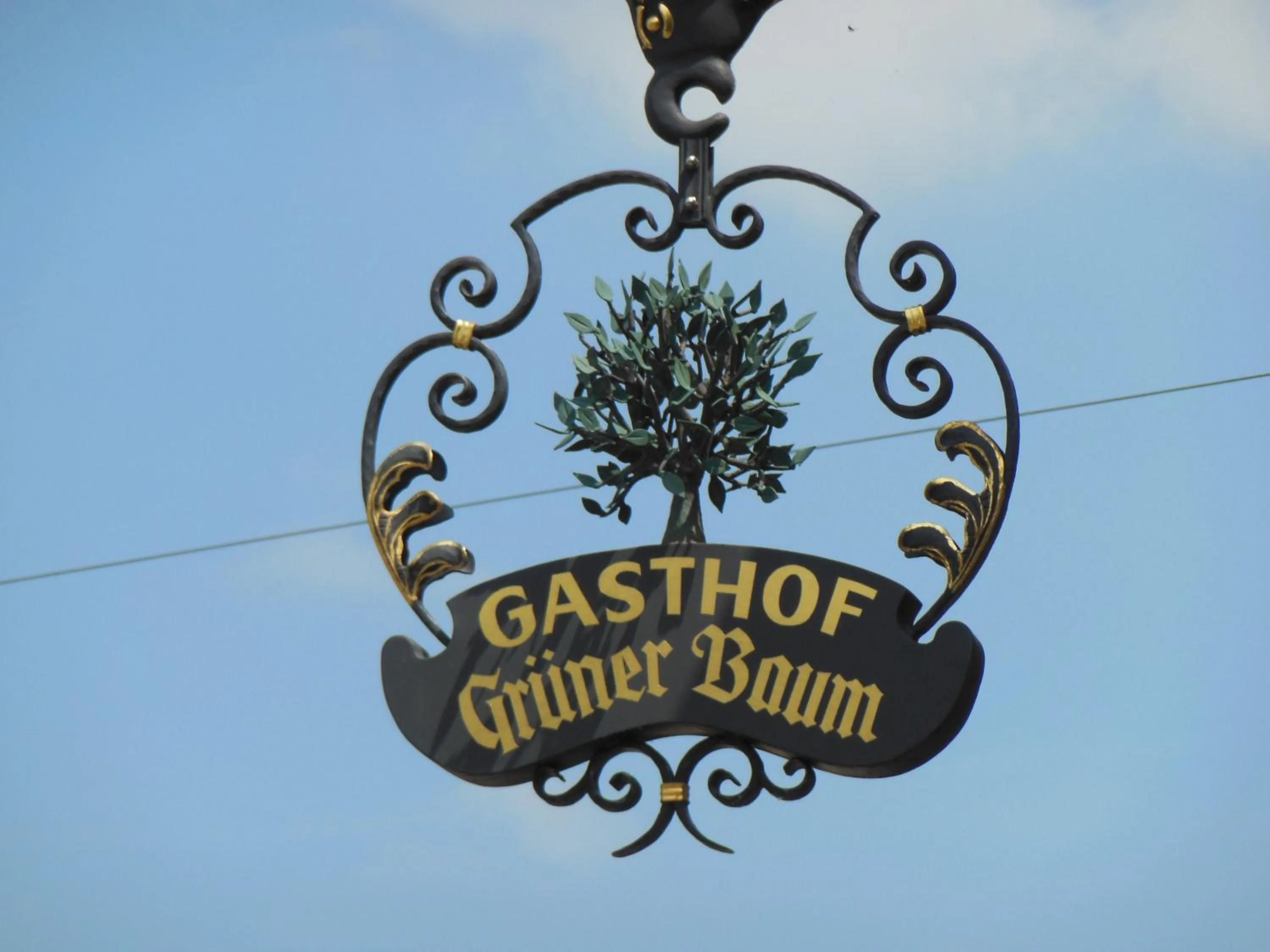 Facade/entrance in Grüner Baum