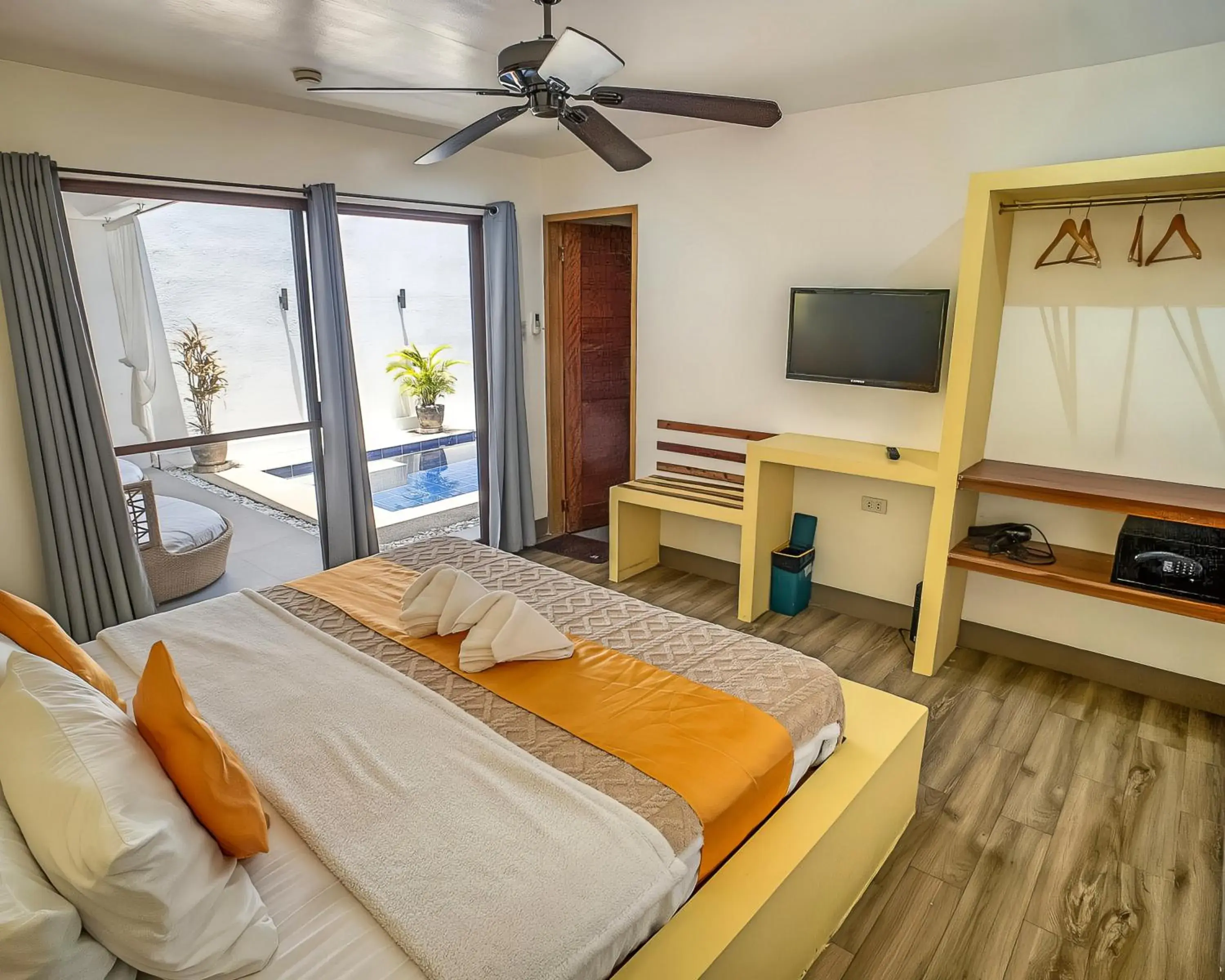 Photo of the whole room, Bed in Bali Villas Panglao Bohol Photo of the whole room, Bed in Bali Villas Panglao Bohol