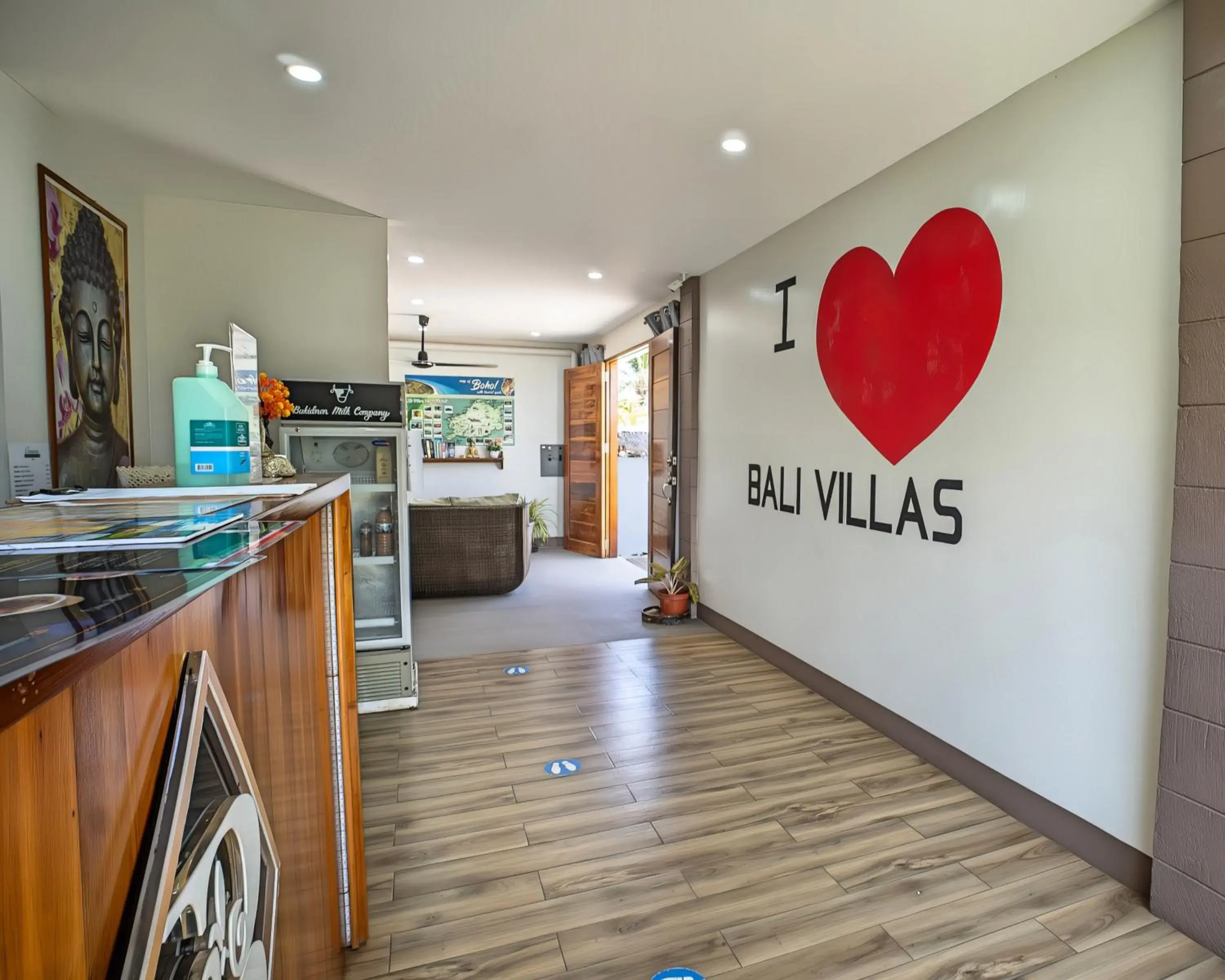 Lobby or reception in Bali Villas Panglao Bohol Lobby or reception in Bali Villas Panglao Bohol