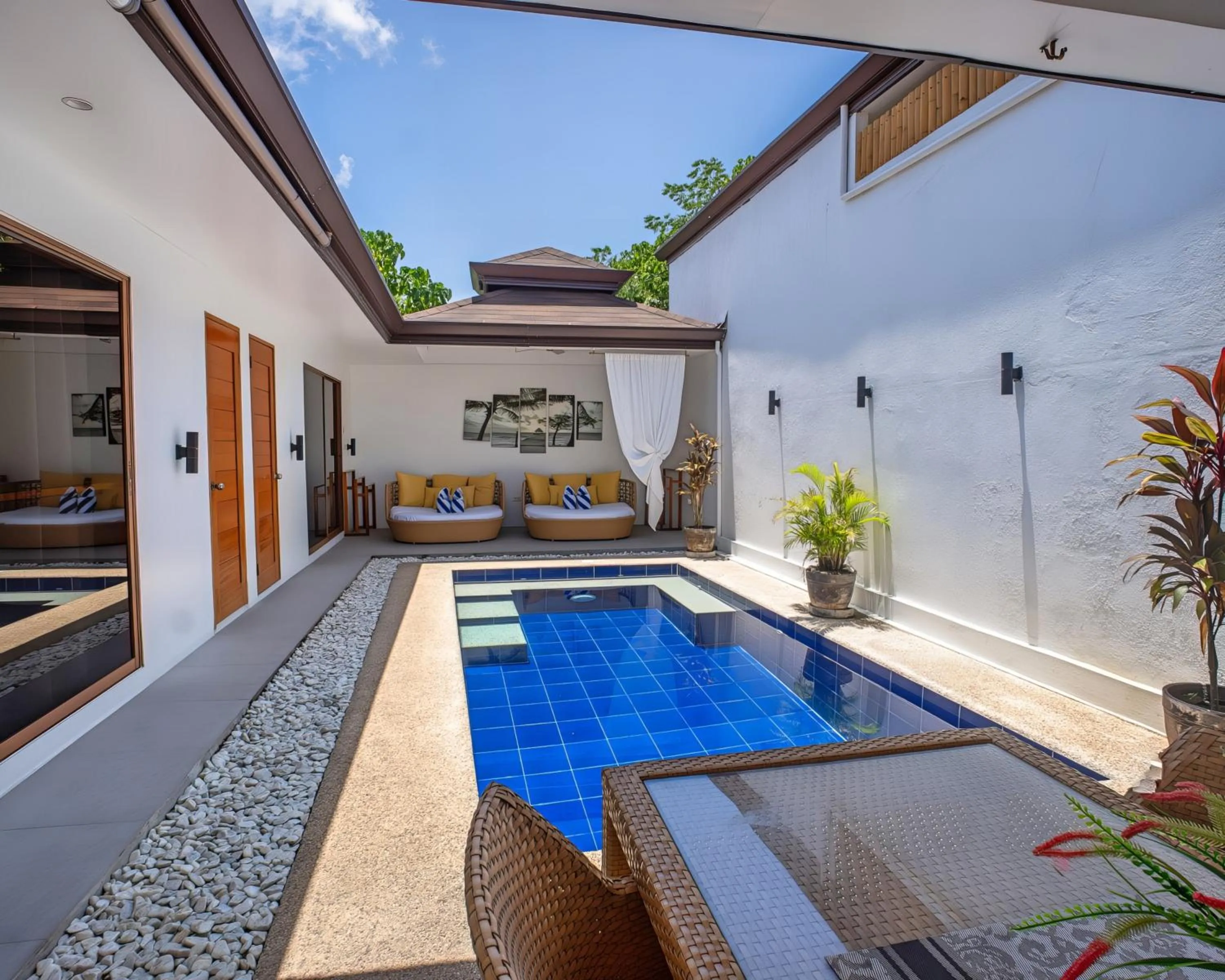 Swimming pool in Bali Villas Panglao Bohol