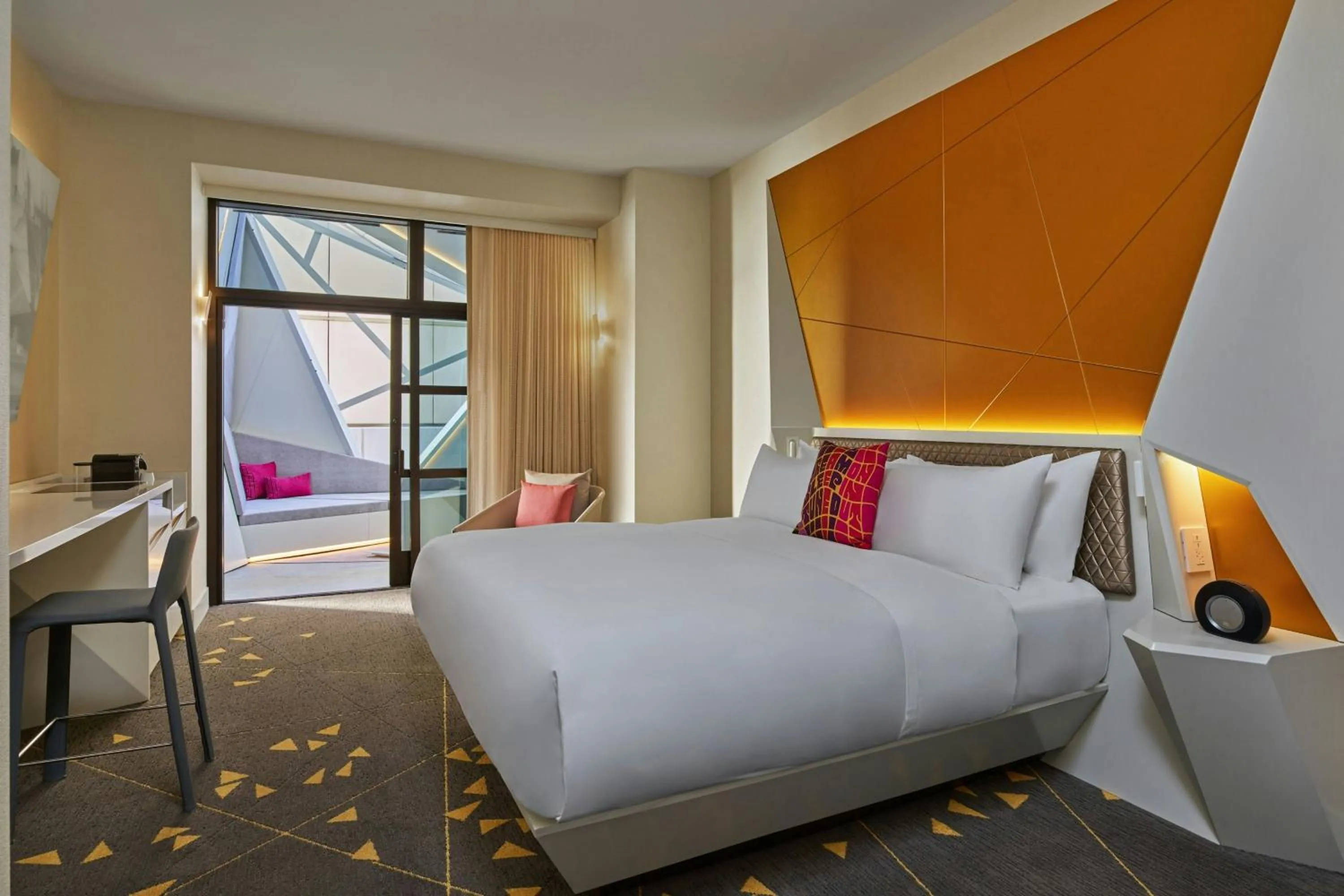 Photo of the whole room, Bed in W San Francisco