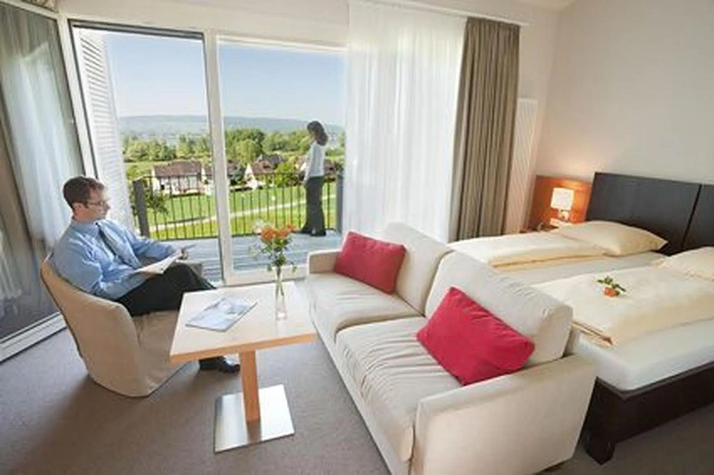 Photo of the whole room, Bed in Hotel St Elisabeth