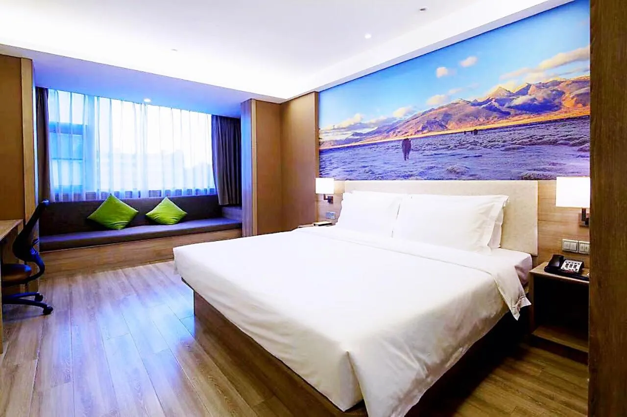 Bedroom in Atour Hotel Chengdu Wuhou Temple