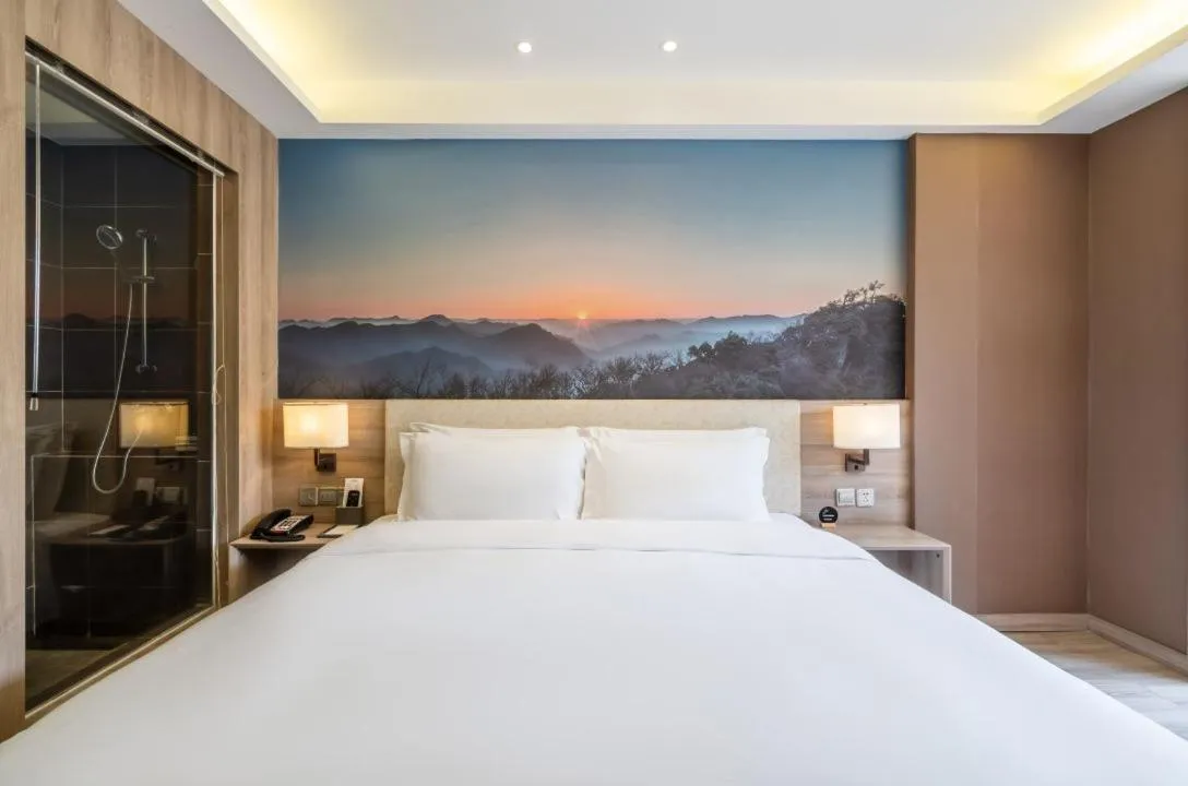 Bedroom in Atour Hotel Chengdu Wuhou Temple