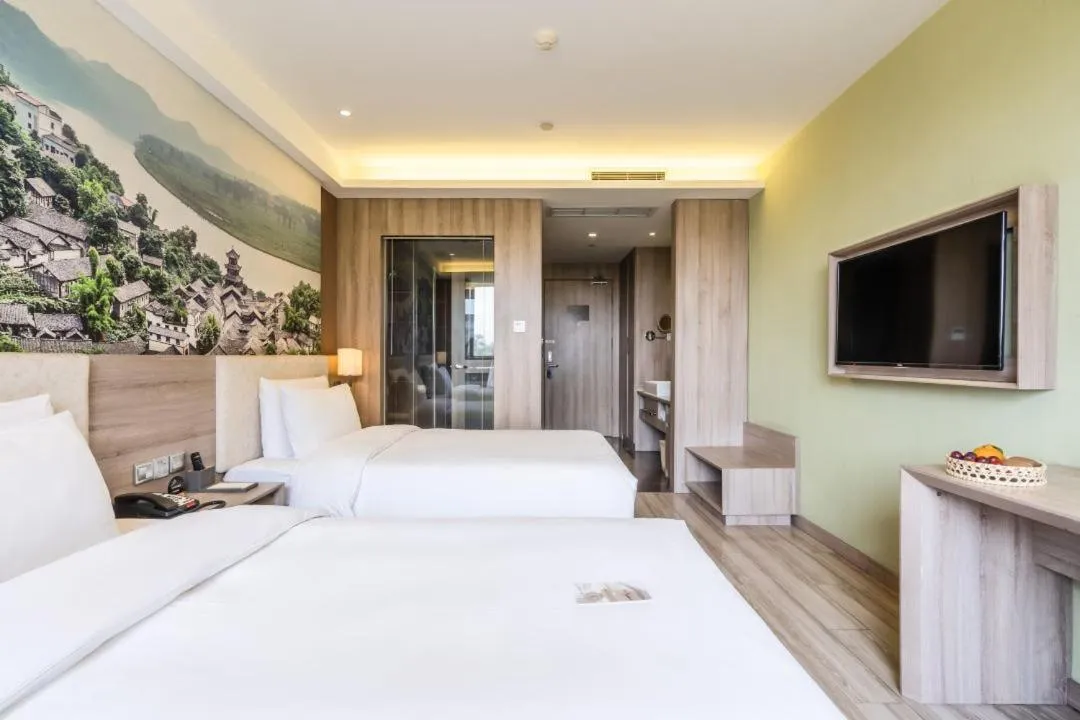 Bedroom in Atour Hotel Chengdu Wuhou Temple