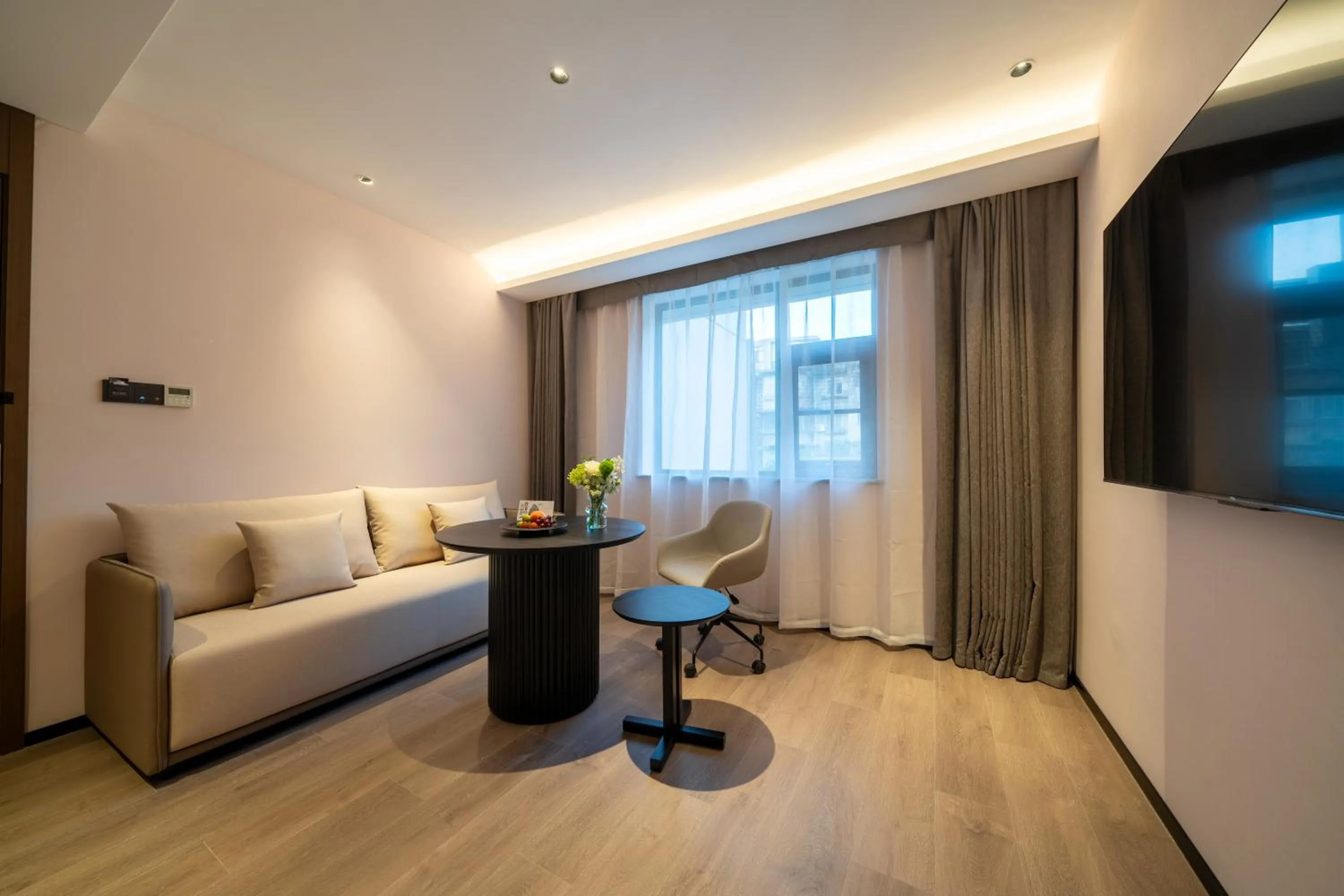 Living room in Atour Hotel Chengdu Wuhou Temple