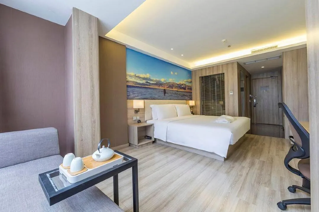 Bedroom in Atour Hotel Chengdu Wuhou Temple