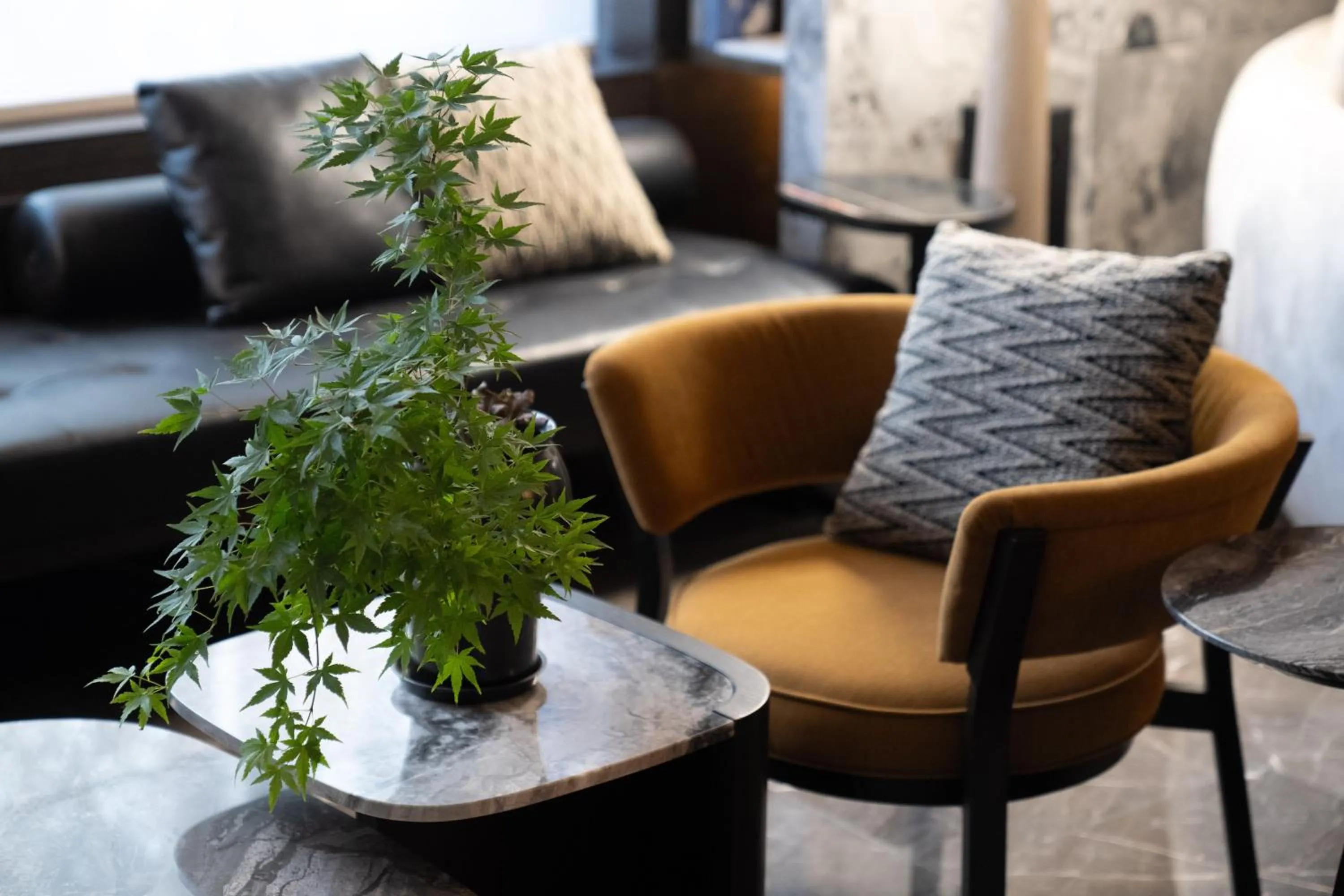 Seating area in Atour Hotel Chengdu Wuhou Temple
