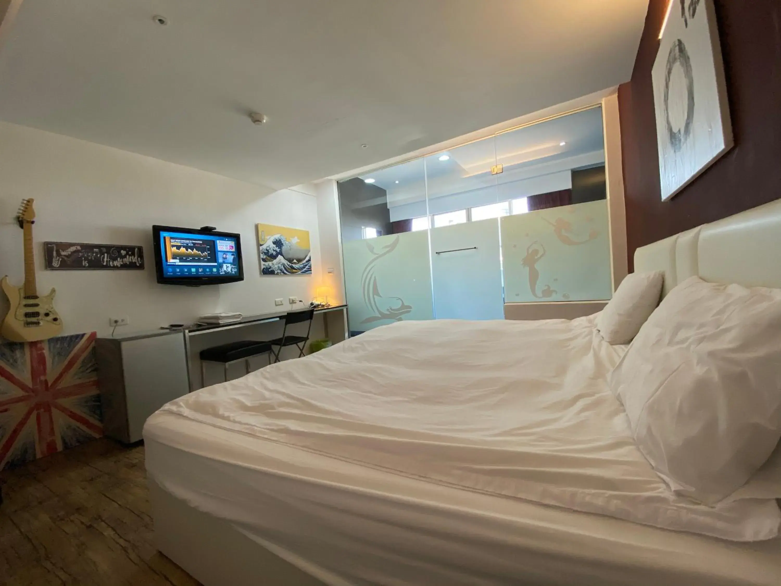 Bed in Love River Inn 愛河日央 Bed in Love River Inn 愛河日央