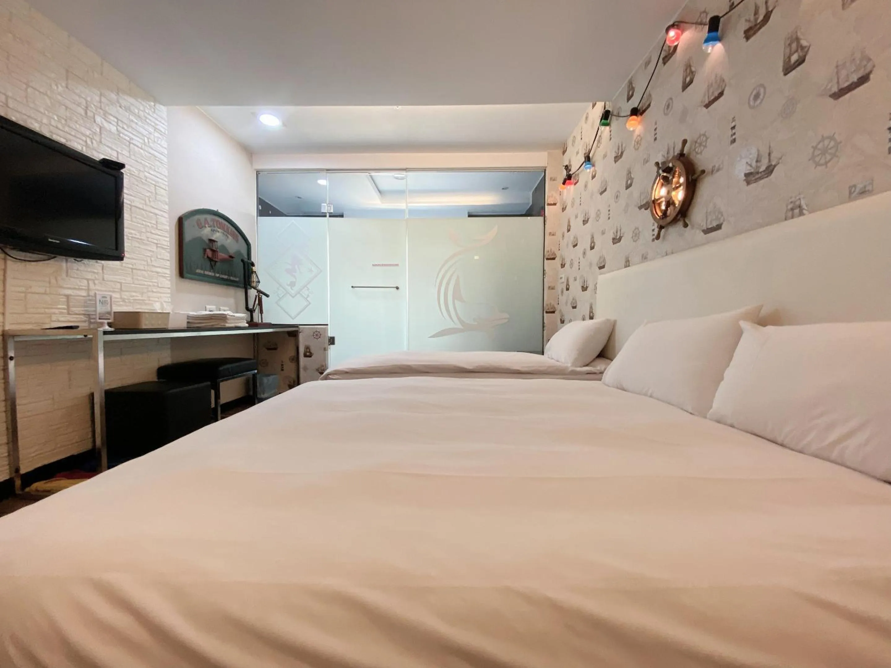 Bed in Love River Inn 愛河日央