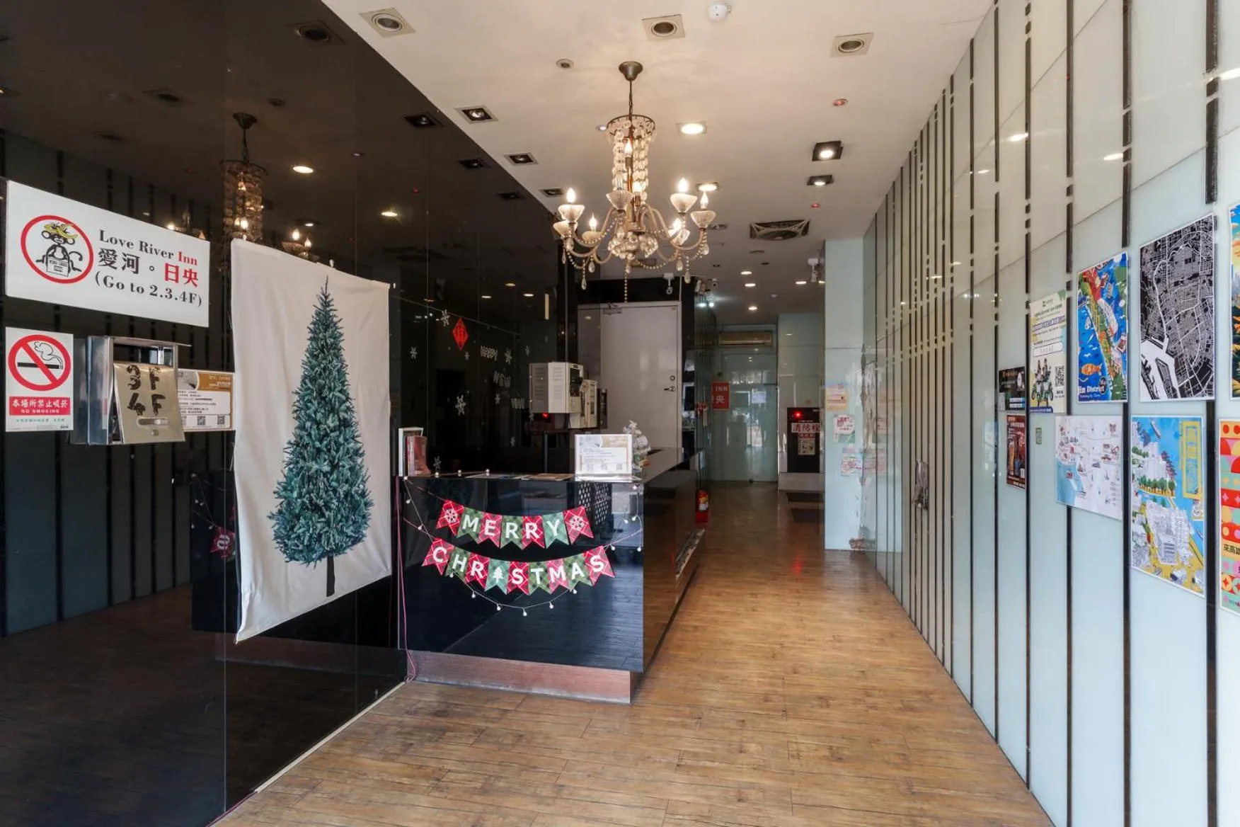 Lobby or reception in Love River Inn 愛河日央