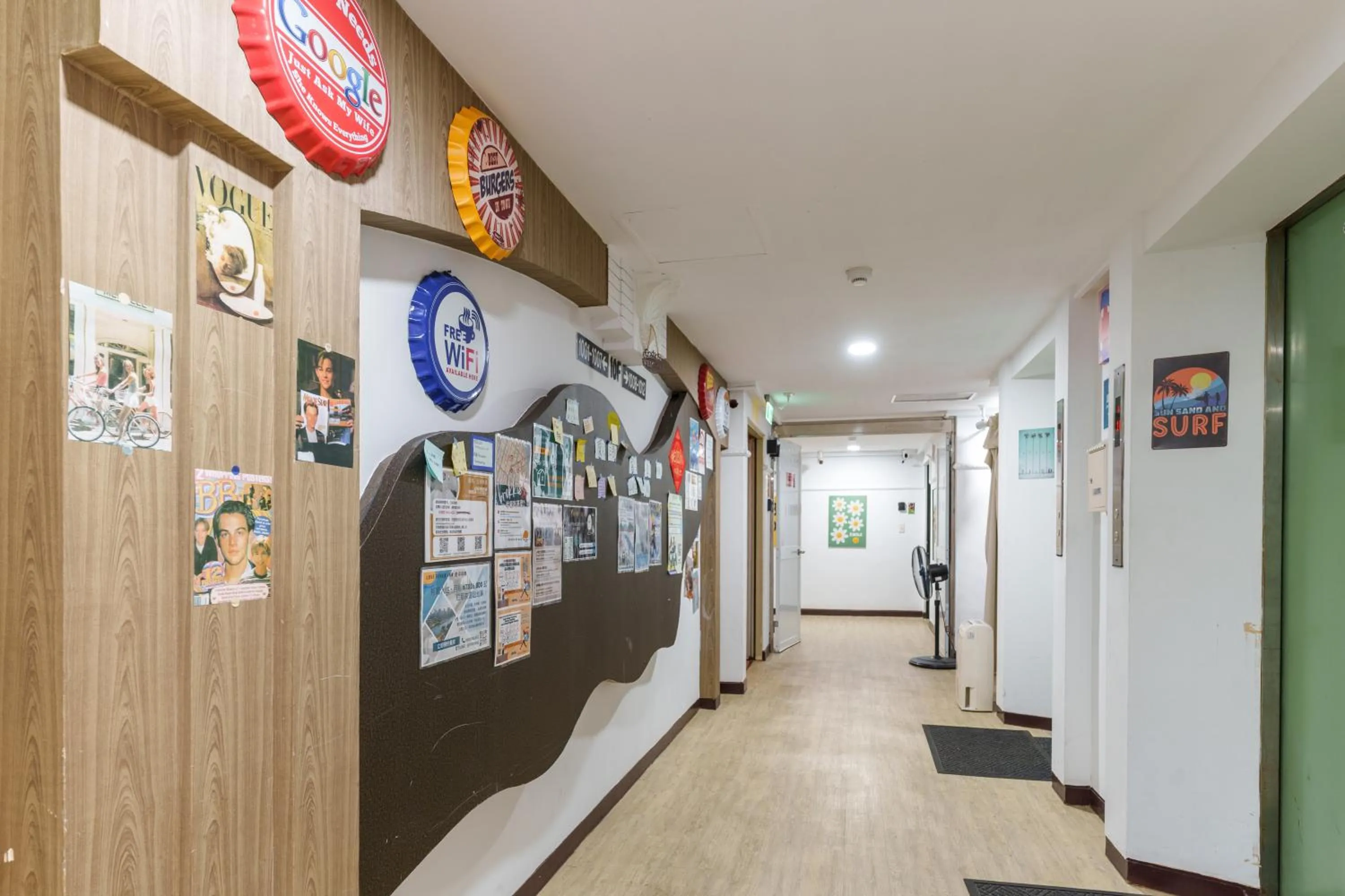 Living room in Love River Inn 愛河日央