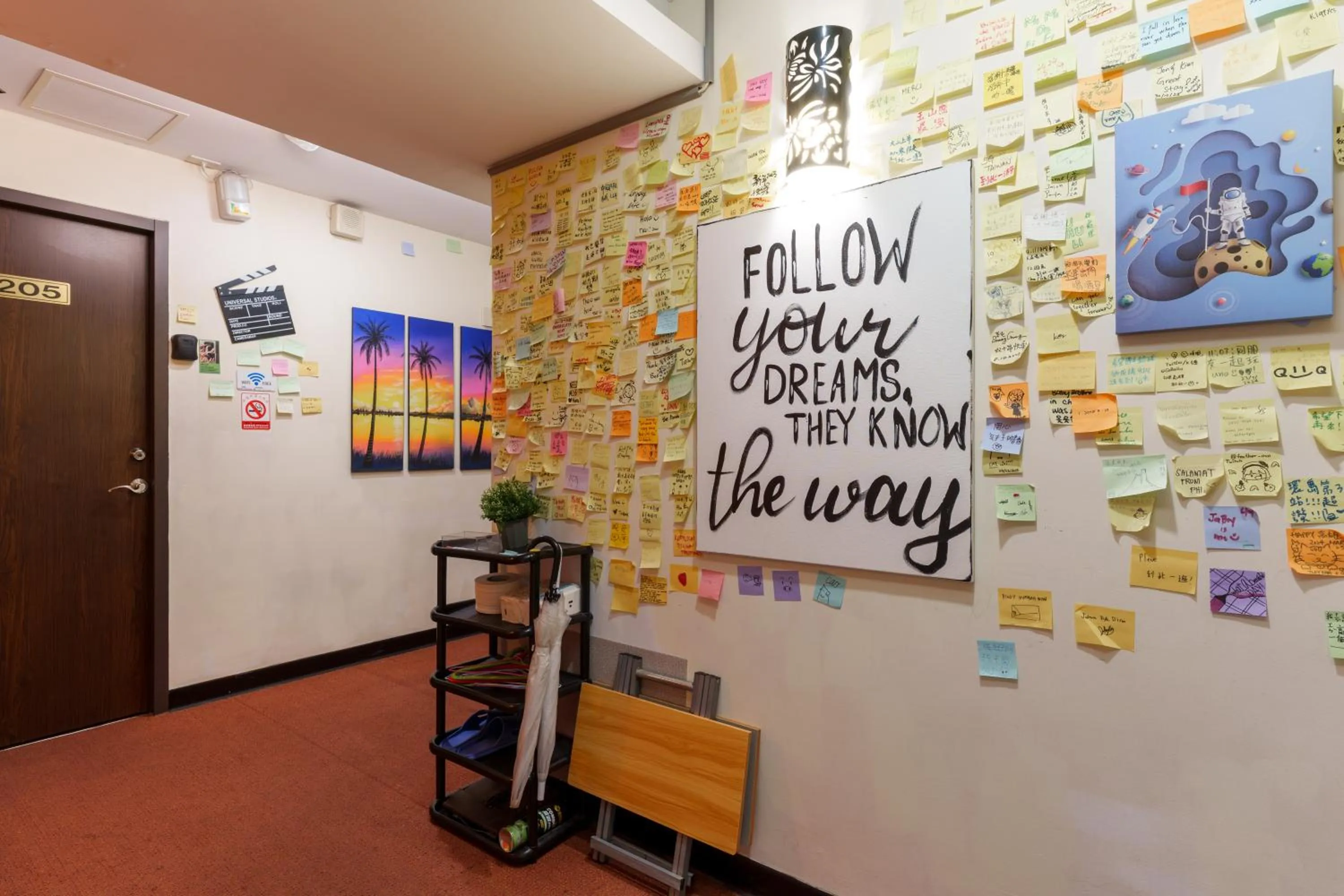 Living room in Love River Inn 愛河日央