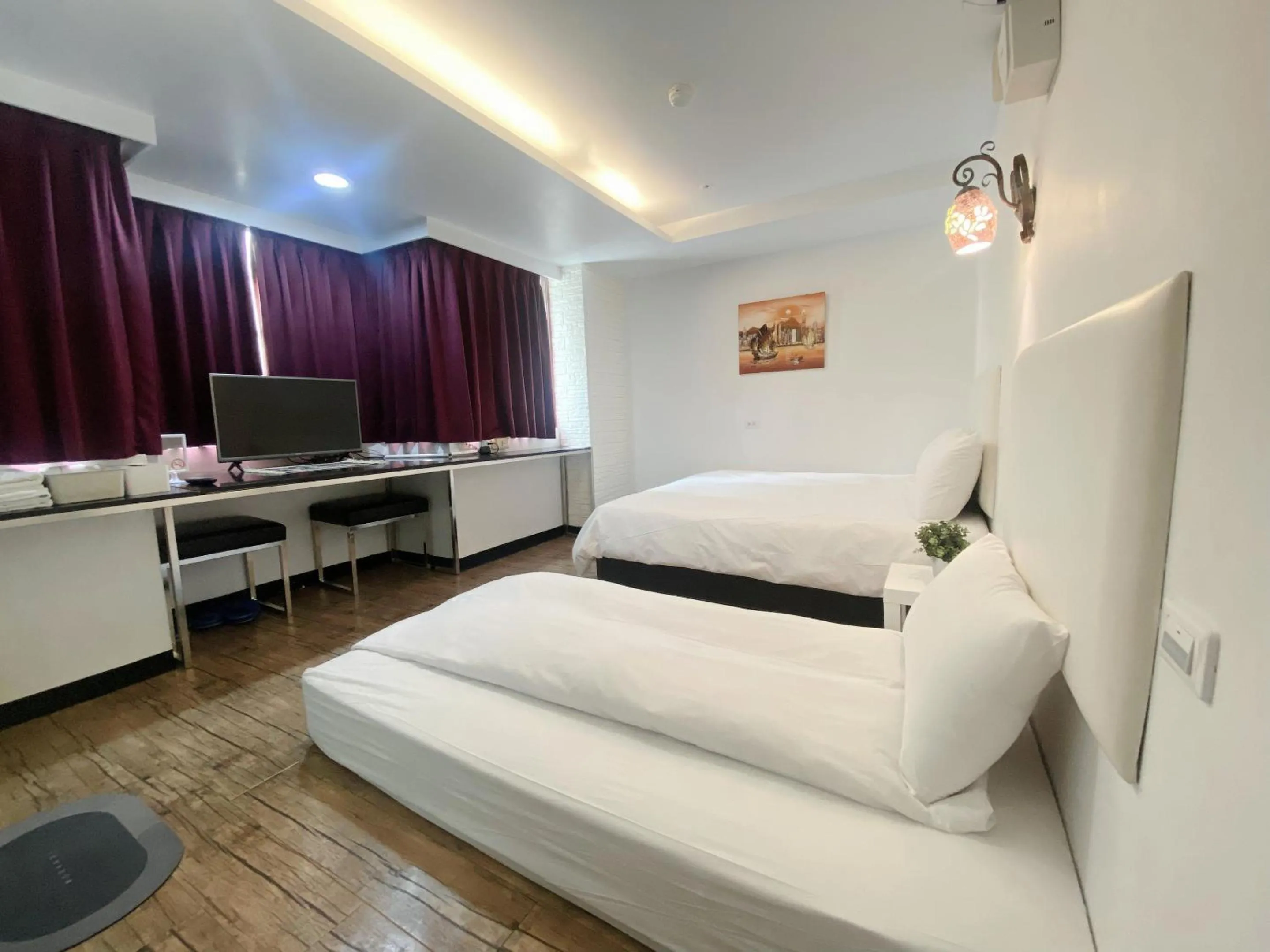 Bed in Love River Inn 愛河日央